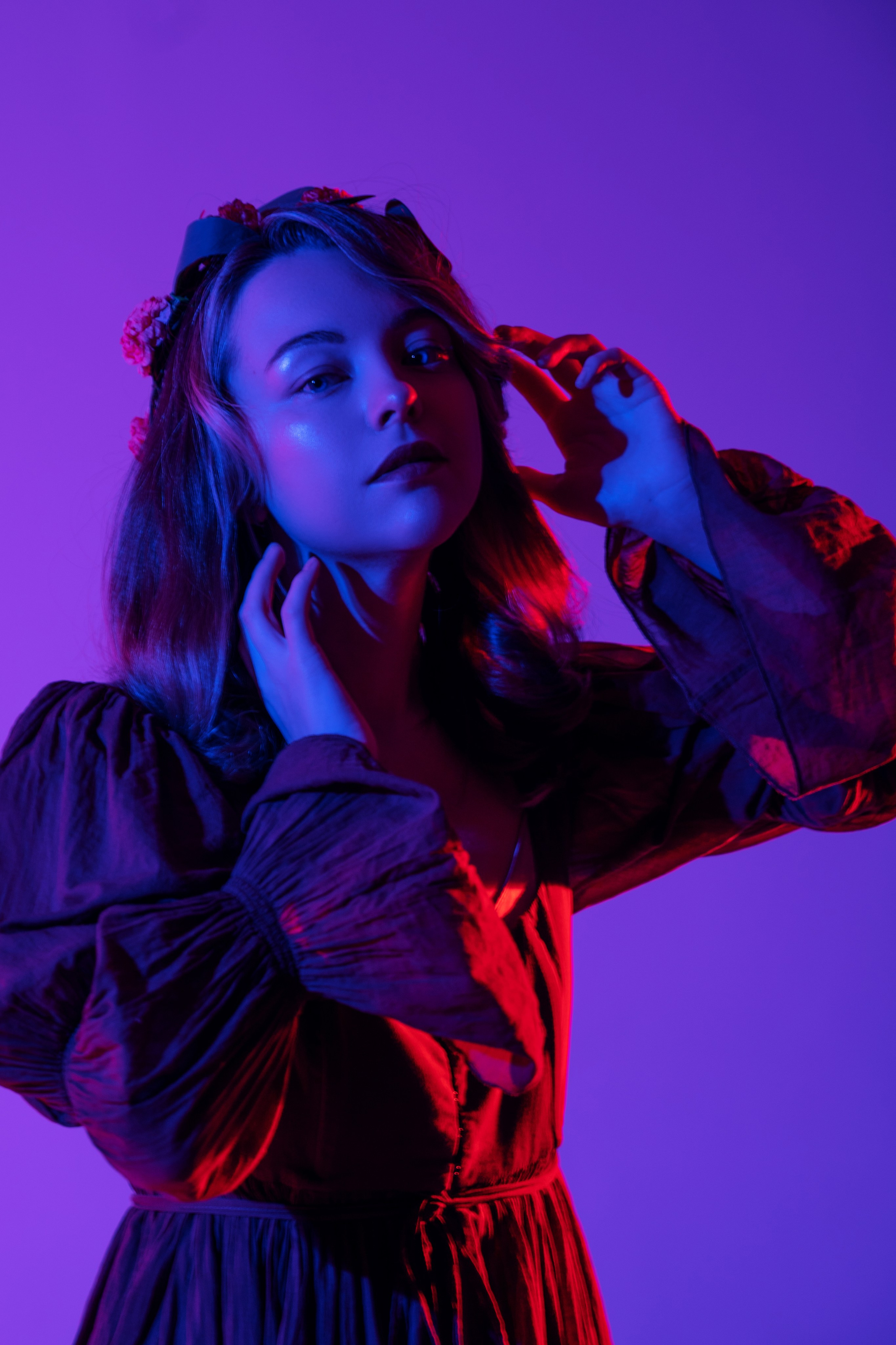 Съемка в студии (Виктория). Фотограф Ирина Иванова