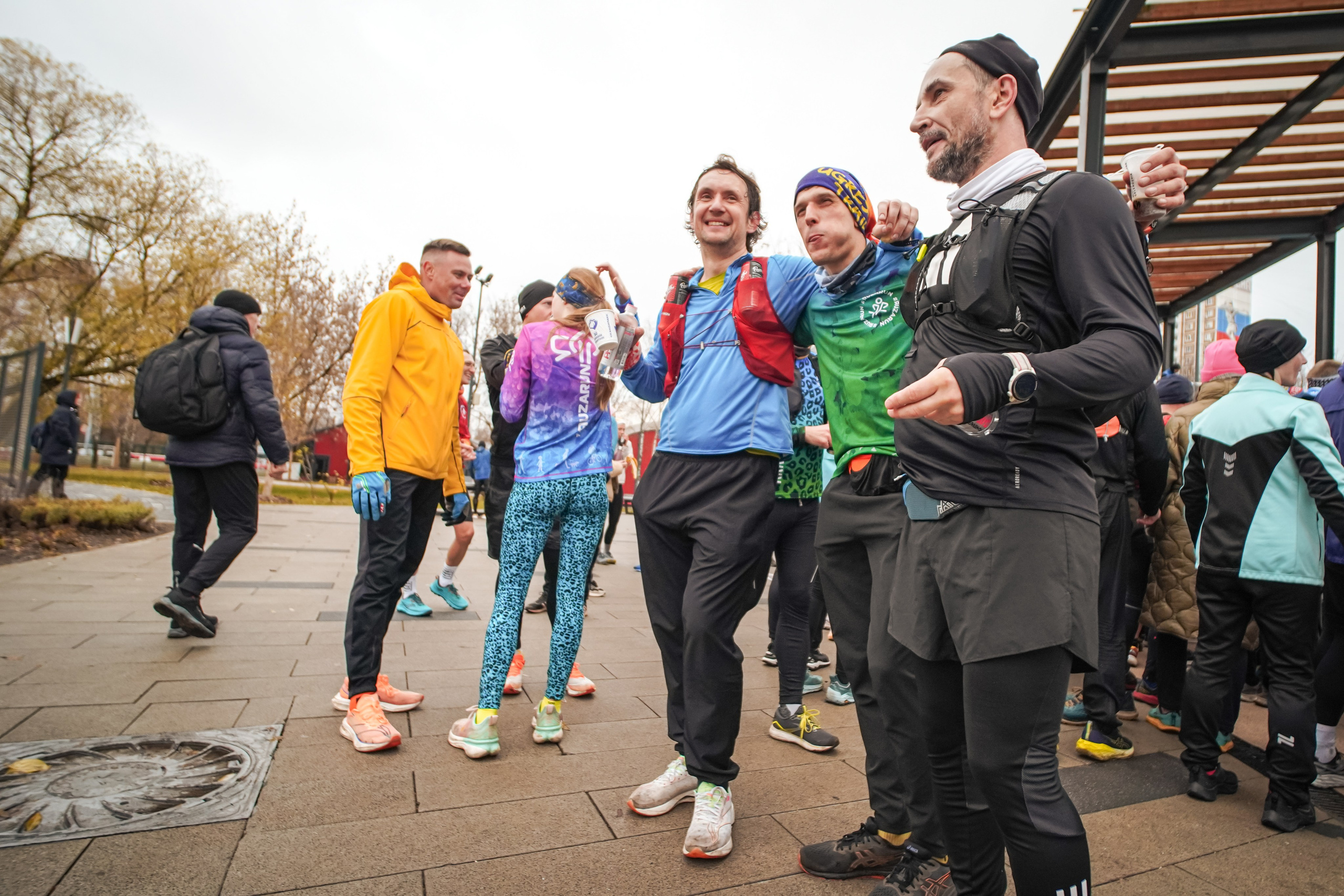 #марафонудома #яuzarun 2024 2-я петля, группа 6:30. Роман Капилюшов. Бег. Фото. Видео. г. Люберцы