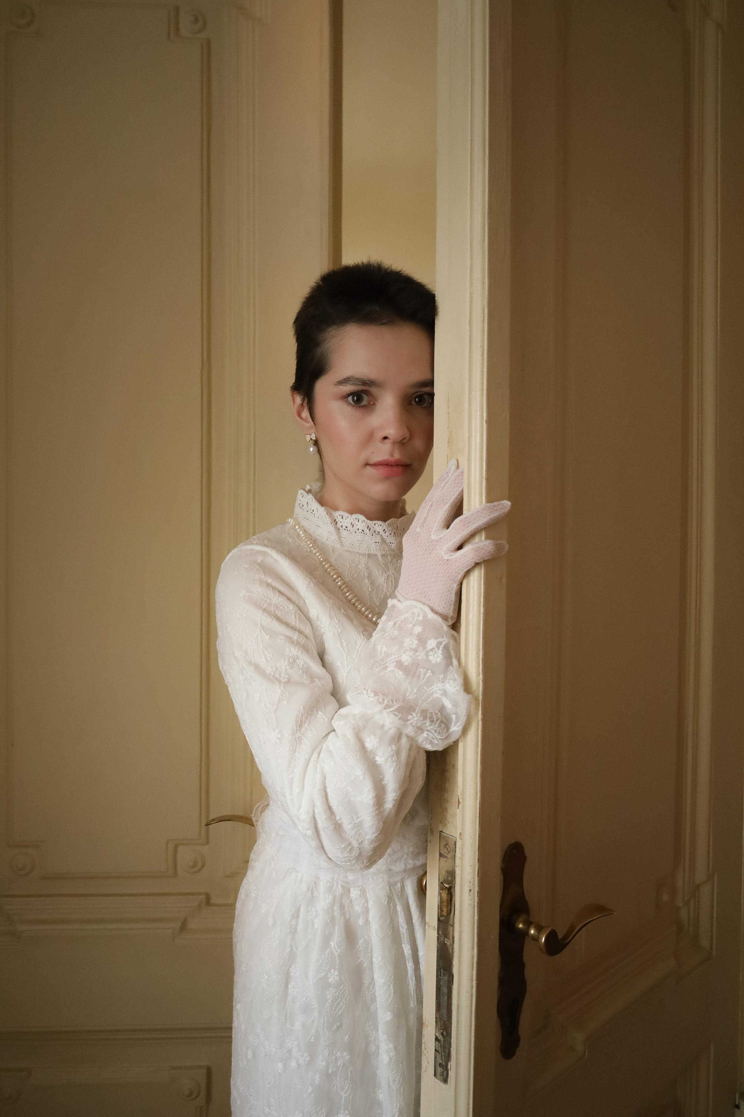Актриса в особняке. Фотограф Химки Анна Татарских