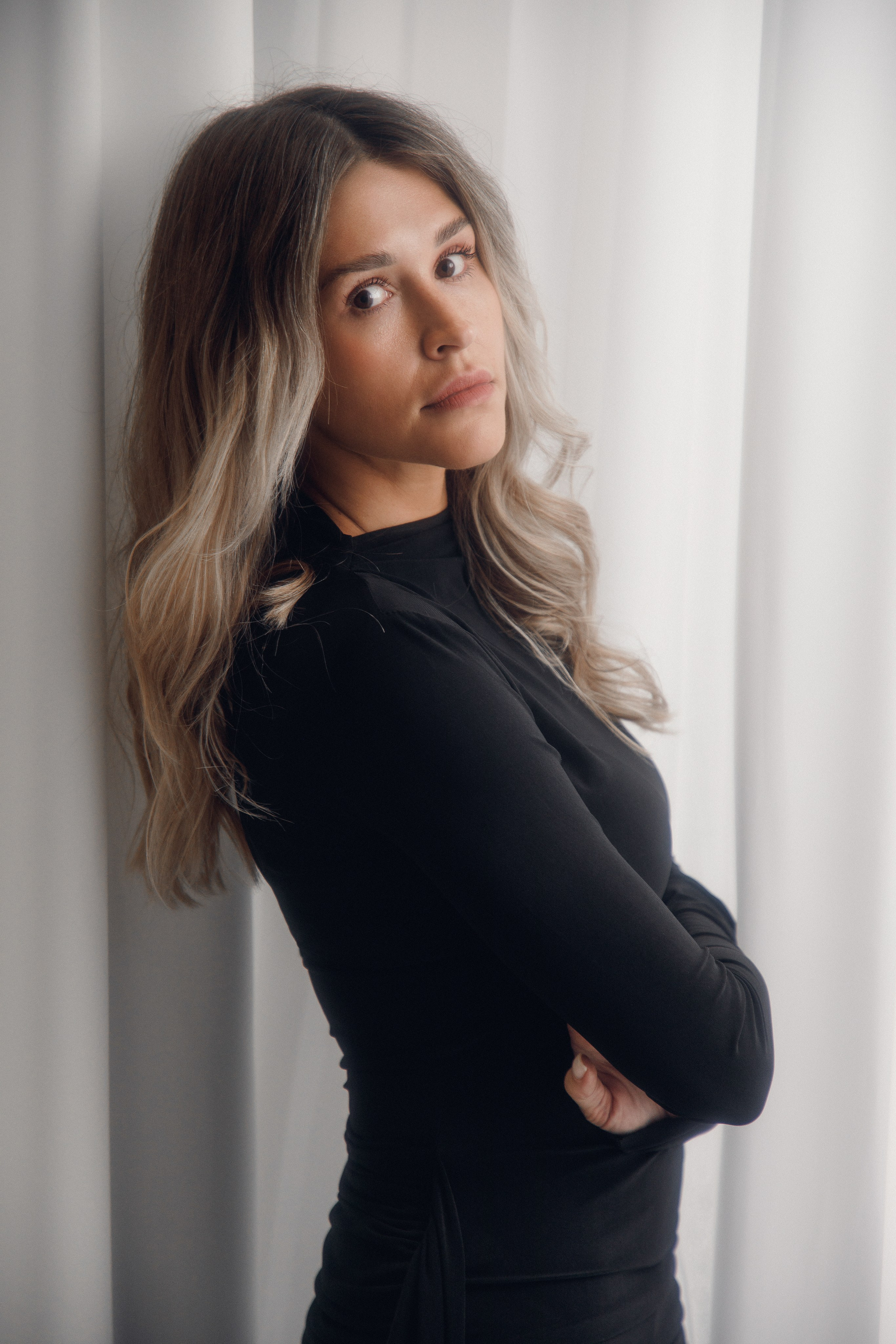 Портретная студийная фотосессия для Виктории