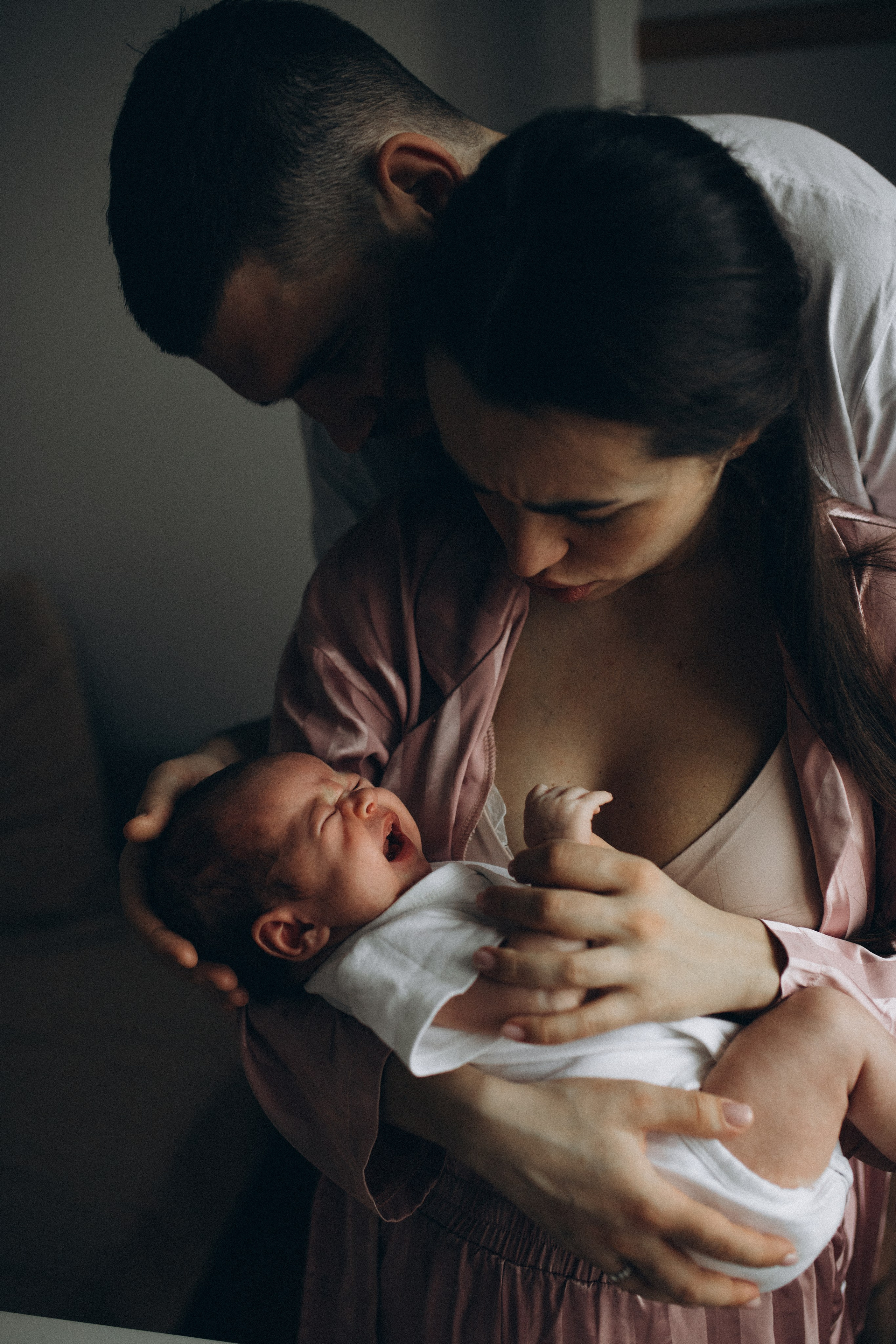 Ваня, Настя и малышка. Семейный фотограф в Москве Алина Савченко