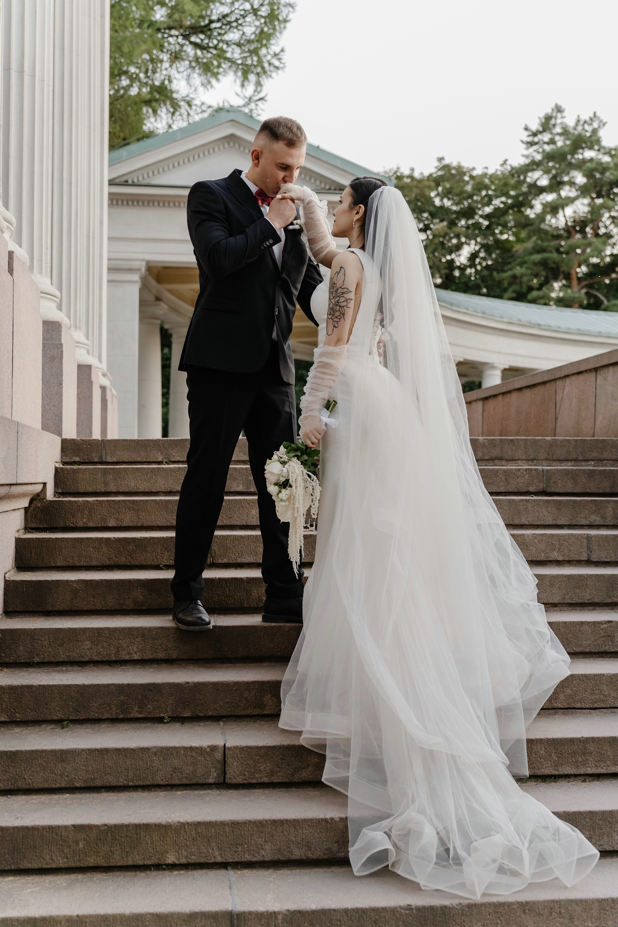 Свадьба в усадьбе Архангельское. Свадебный и семейный фотограф в Москве Светлана Зоткина