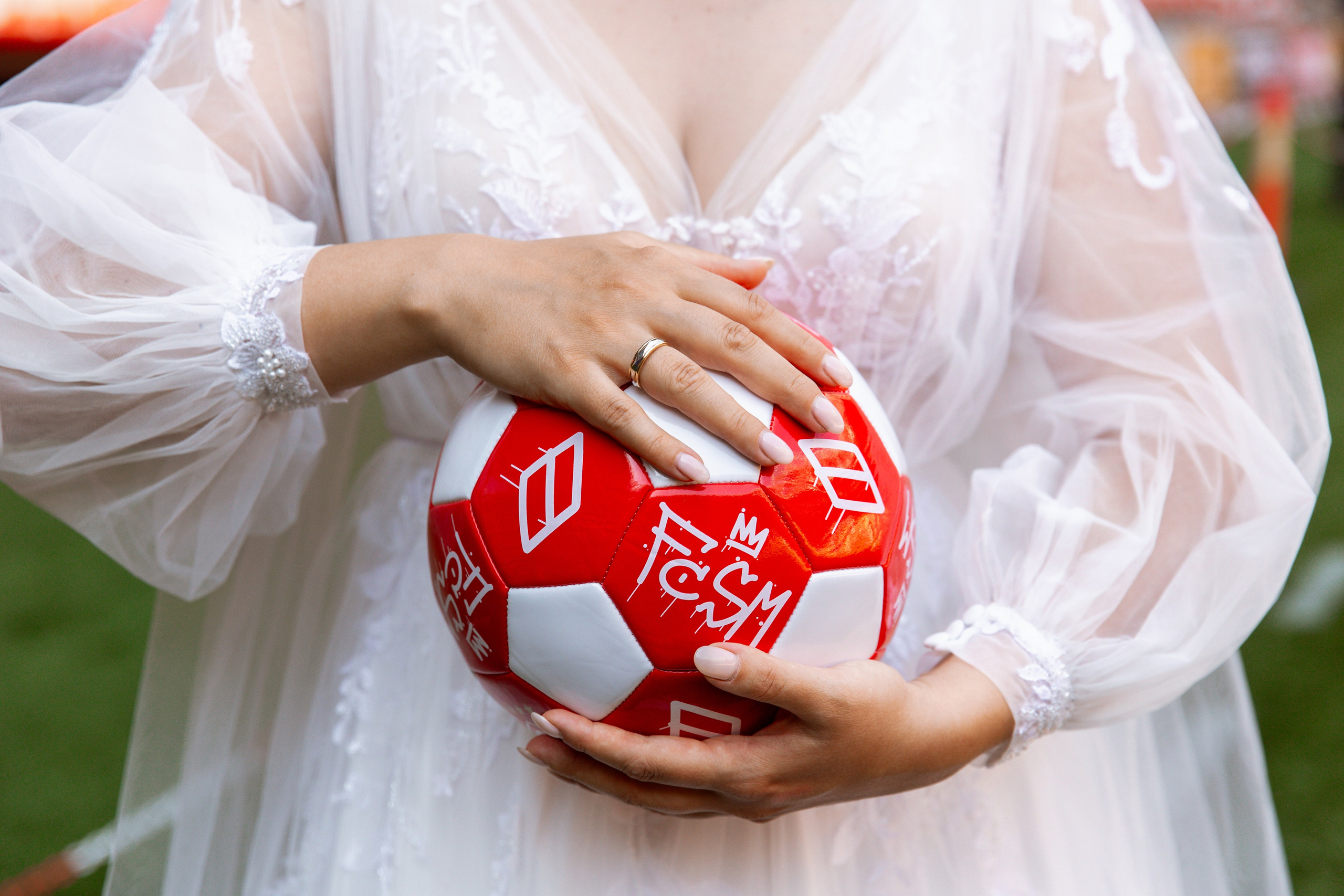 На стадионе Спартак. Свадебный и семейный фотограф Москва и Московская область