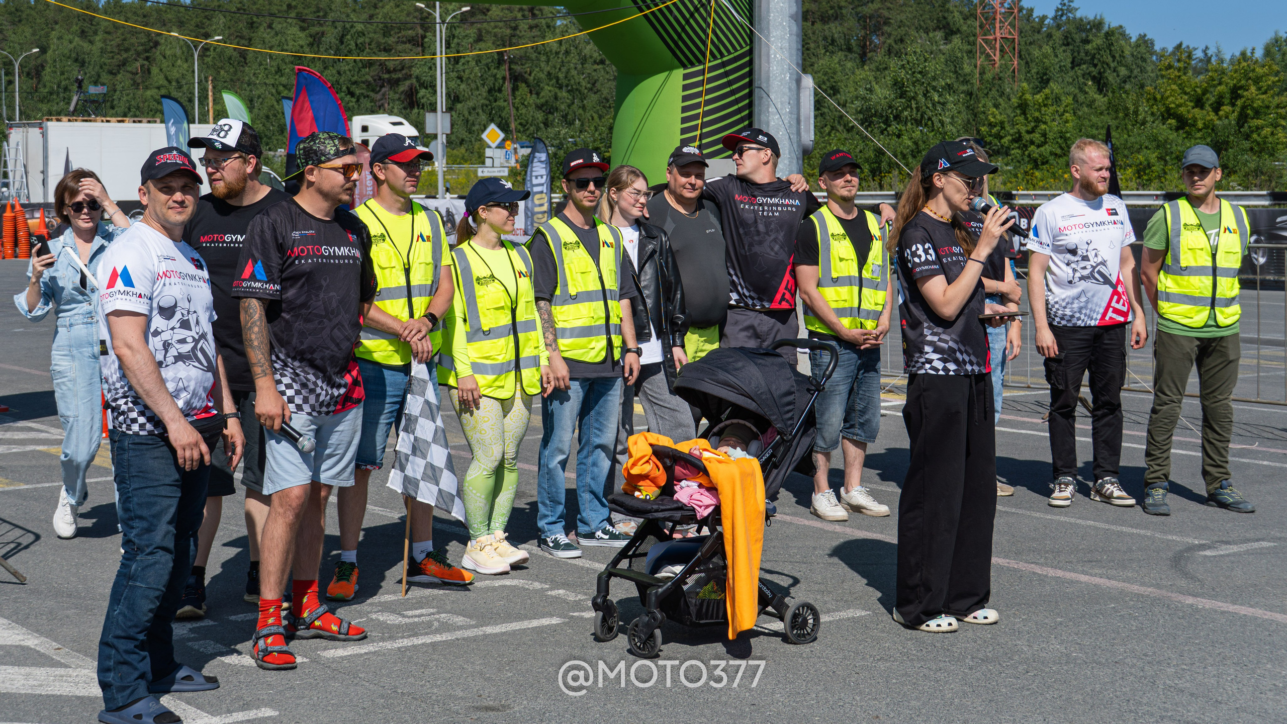 Motogymkhana CUP 1 Ekat 2025. Moto377