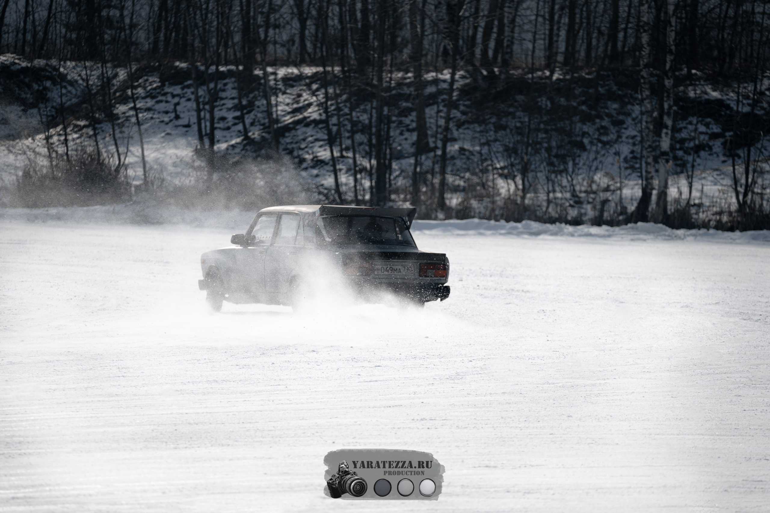 Тренировочный день на ледовой трассе. Yaratezza production