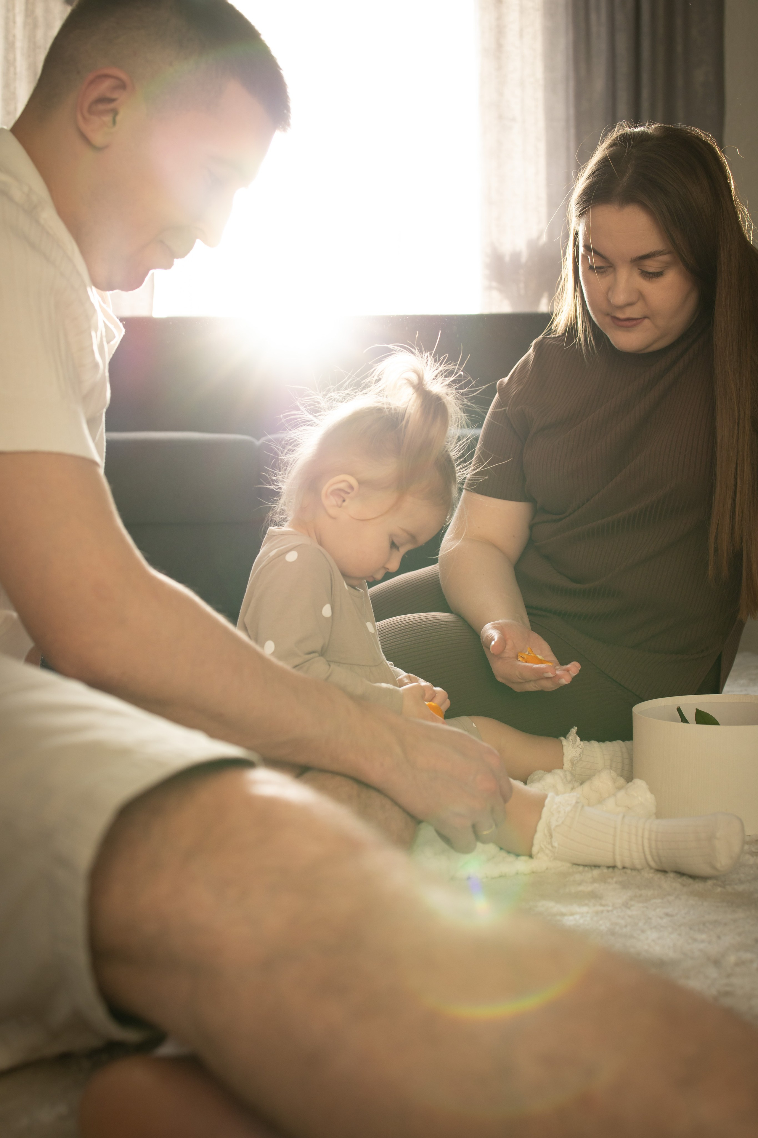 Домашняя съёмка. Семейный фотограф Киргинцева Анастасия Тюмень