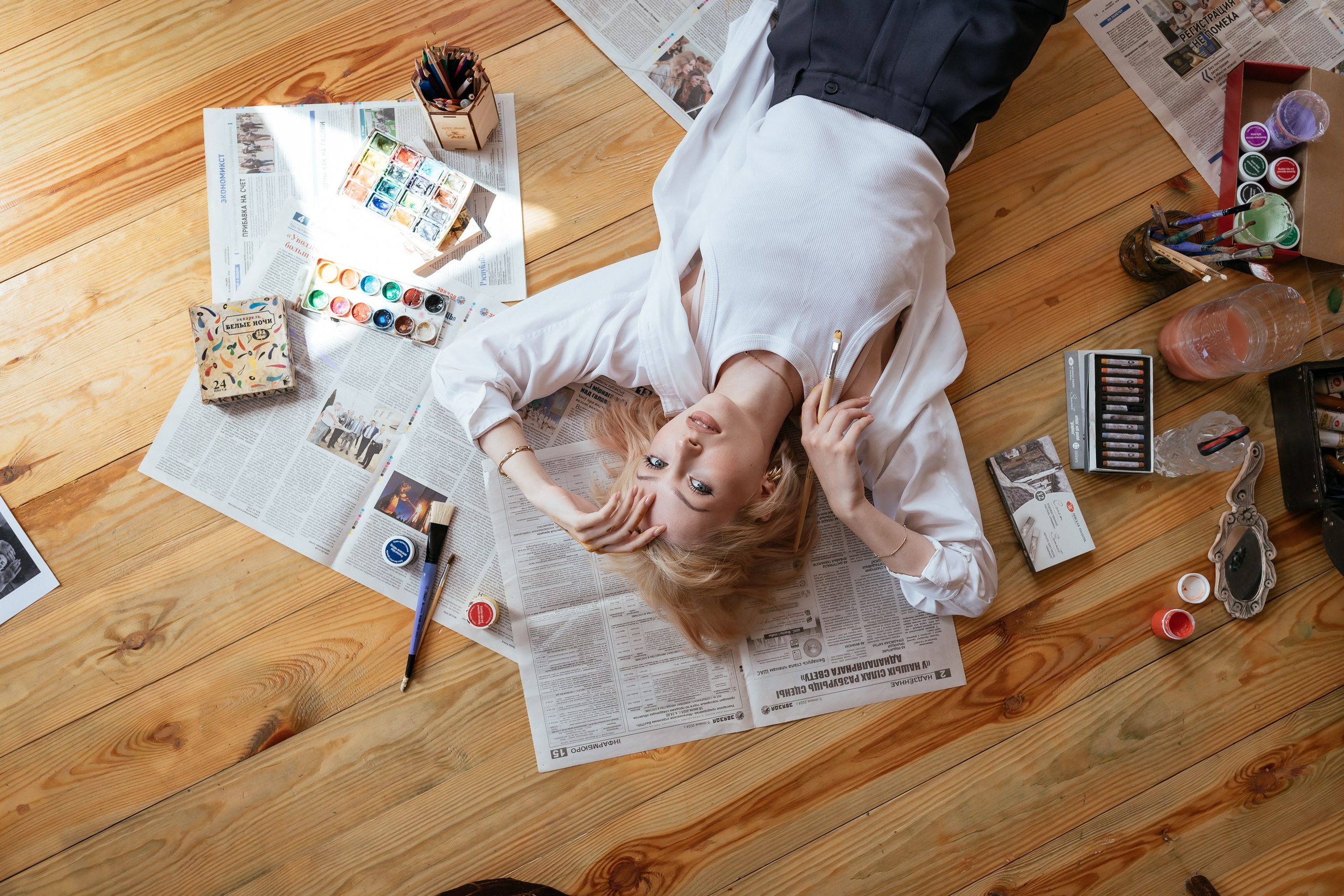 Художница. Семейный фотограф в Минске Приболовец Светлана