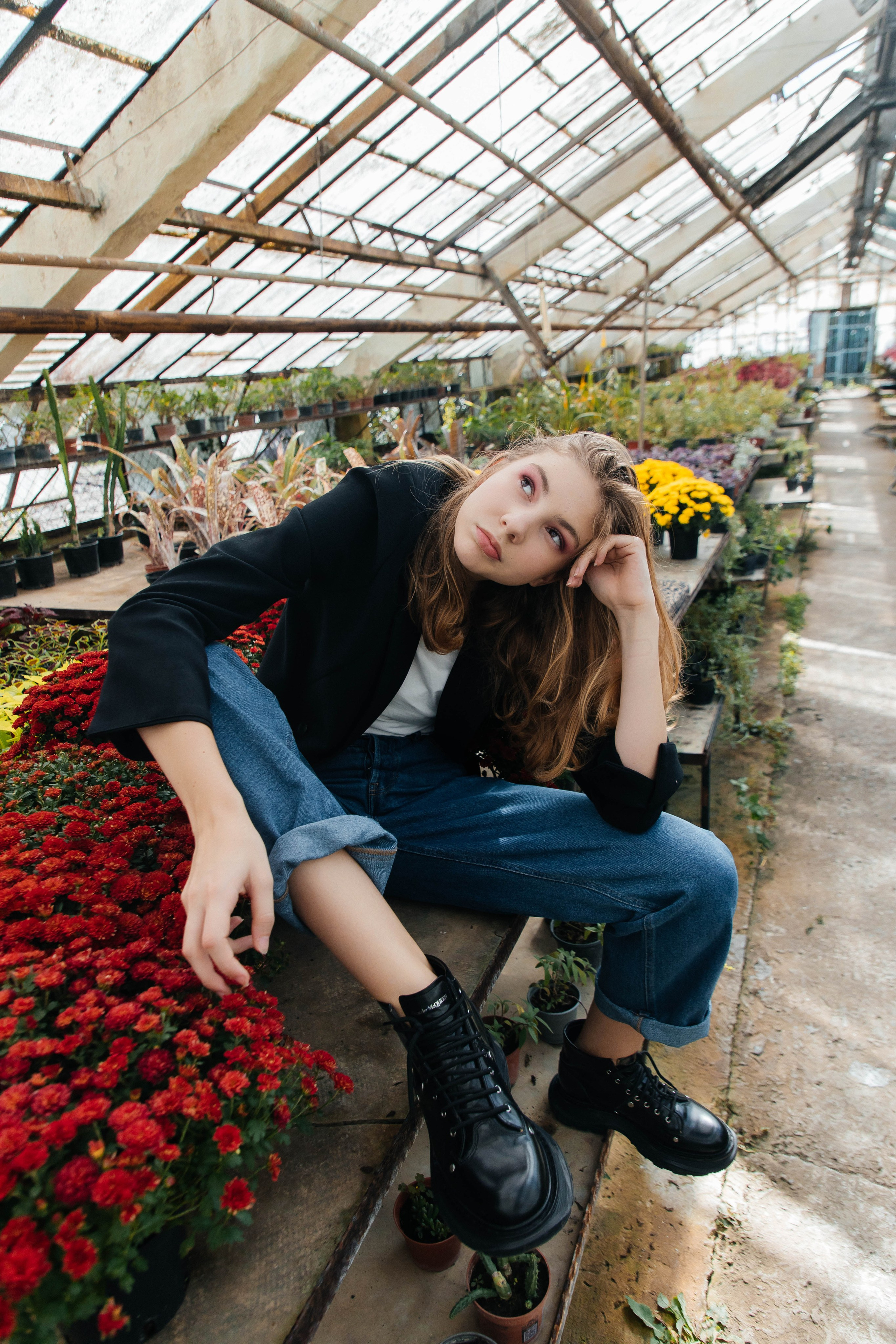 Botanical style. Efimova Model Agency