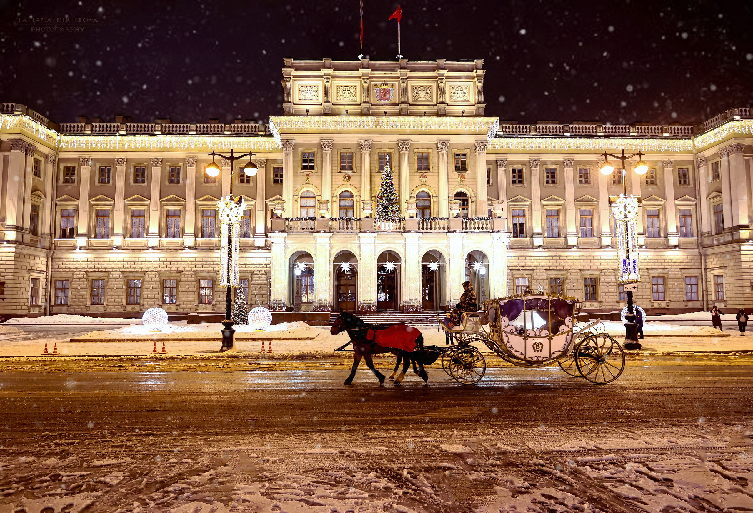 Праздничный город. Фотограф — Татьяна Кириллова, г. Санкт-Петербург