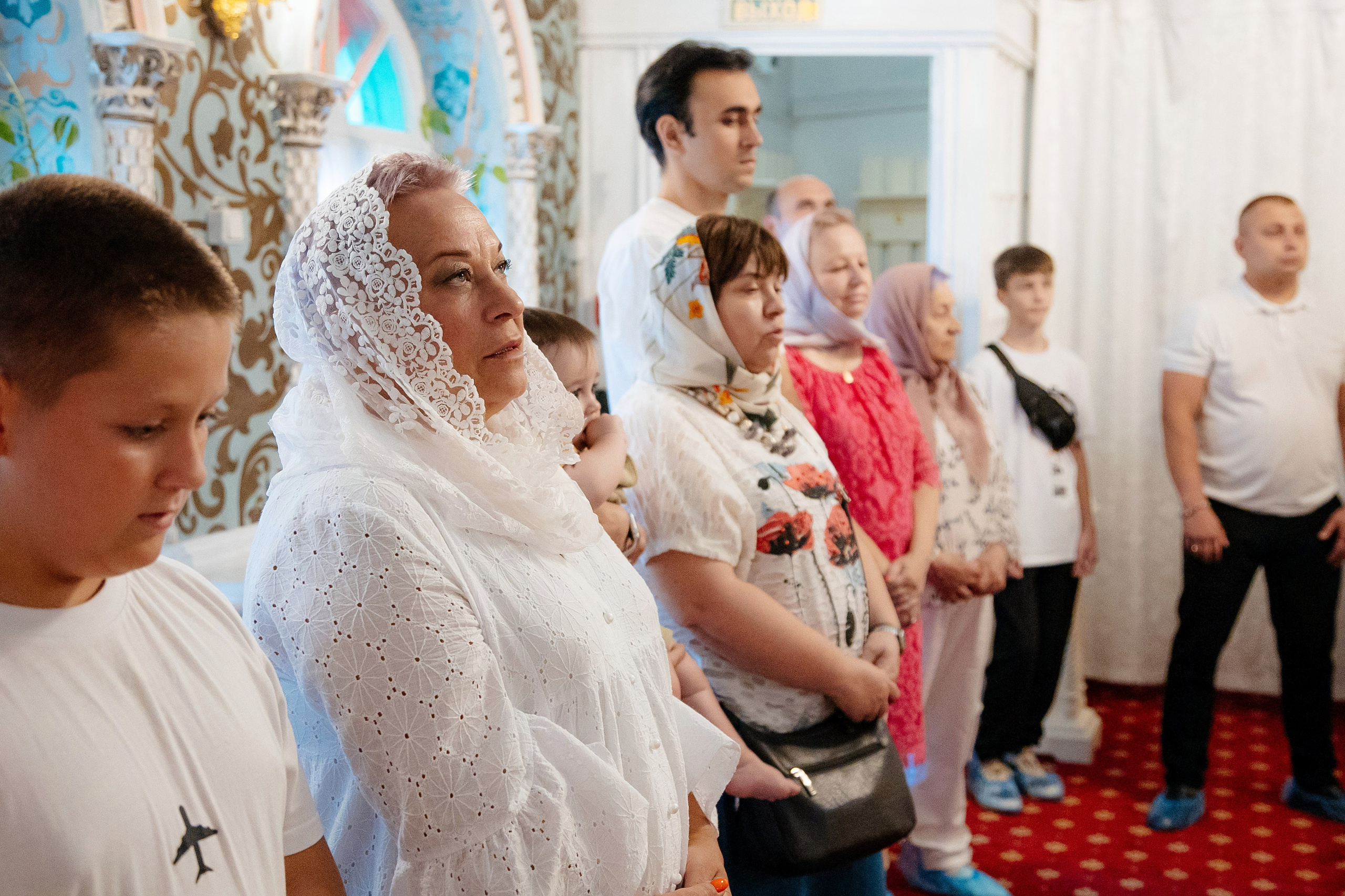 Крещение Полины. Семейный и детский фотограф в Москве Александра Мак