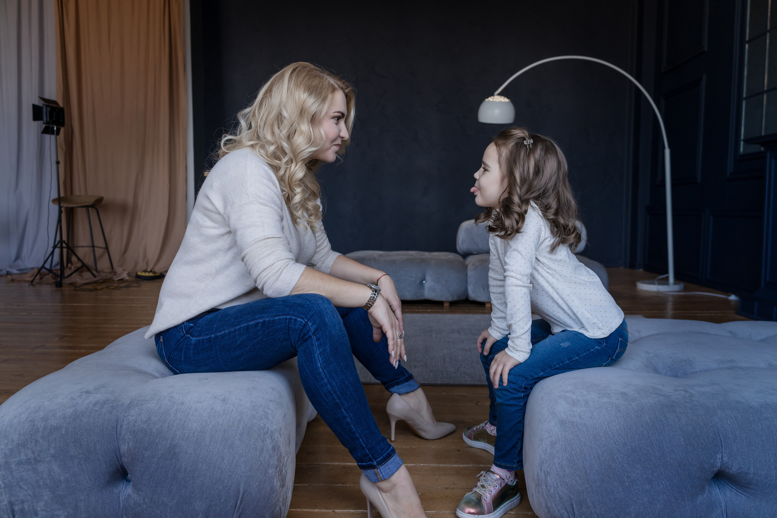 Мама и дочь. Съемка портретных фотографий в Краснодаре Егор Клейчин