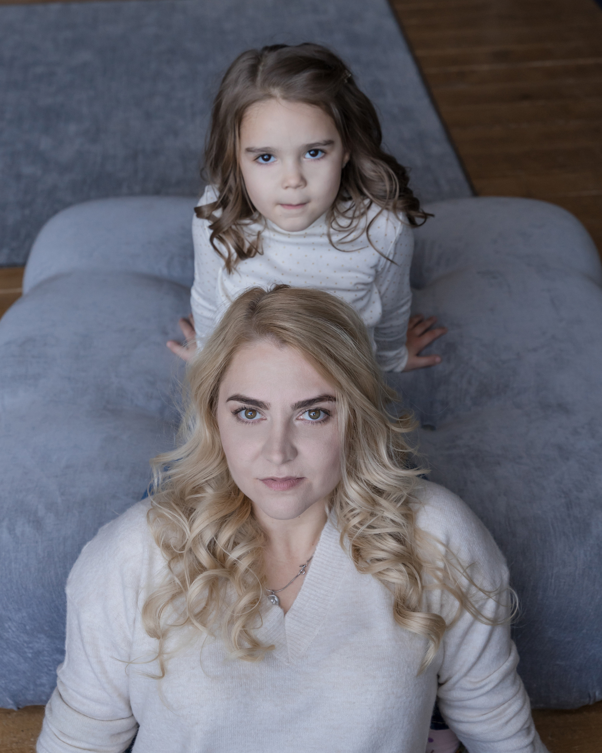 Мама и дочь. Съемка портретных фотографий в Краснодаре Егор Клейчин