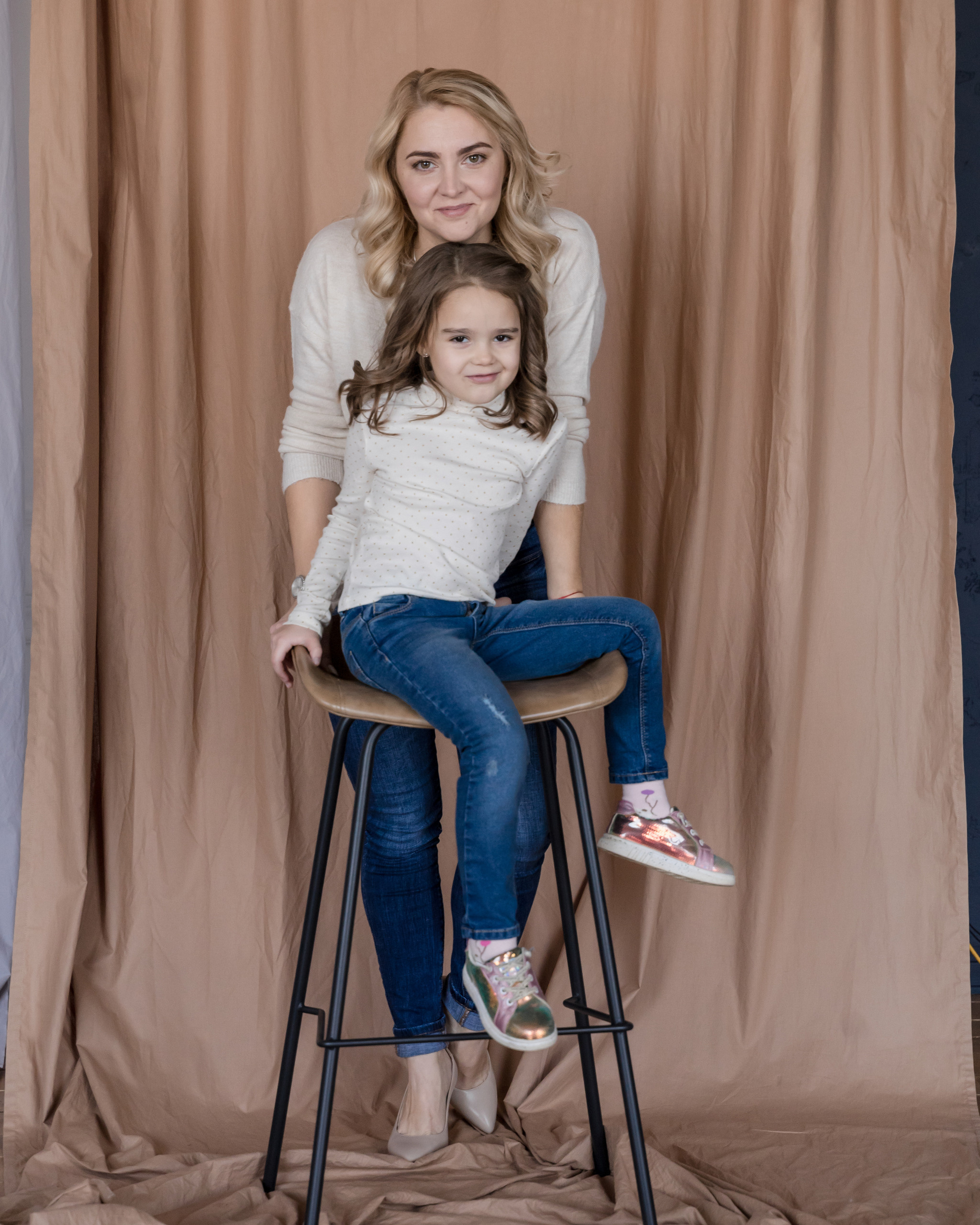 Мама и дочь. Съемка портретных фотографий в Краснодаре Егор Клейчин