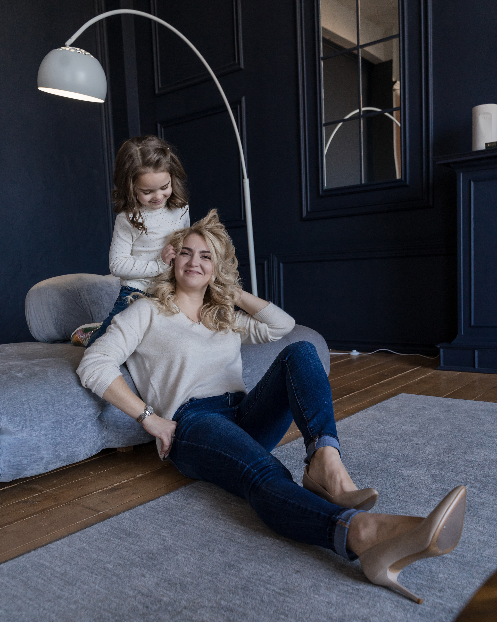 Мама и дочь. Съемка портретных фотографий в Краснодаре Егор Клейчин