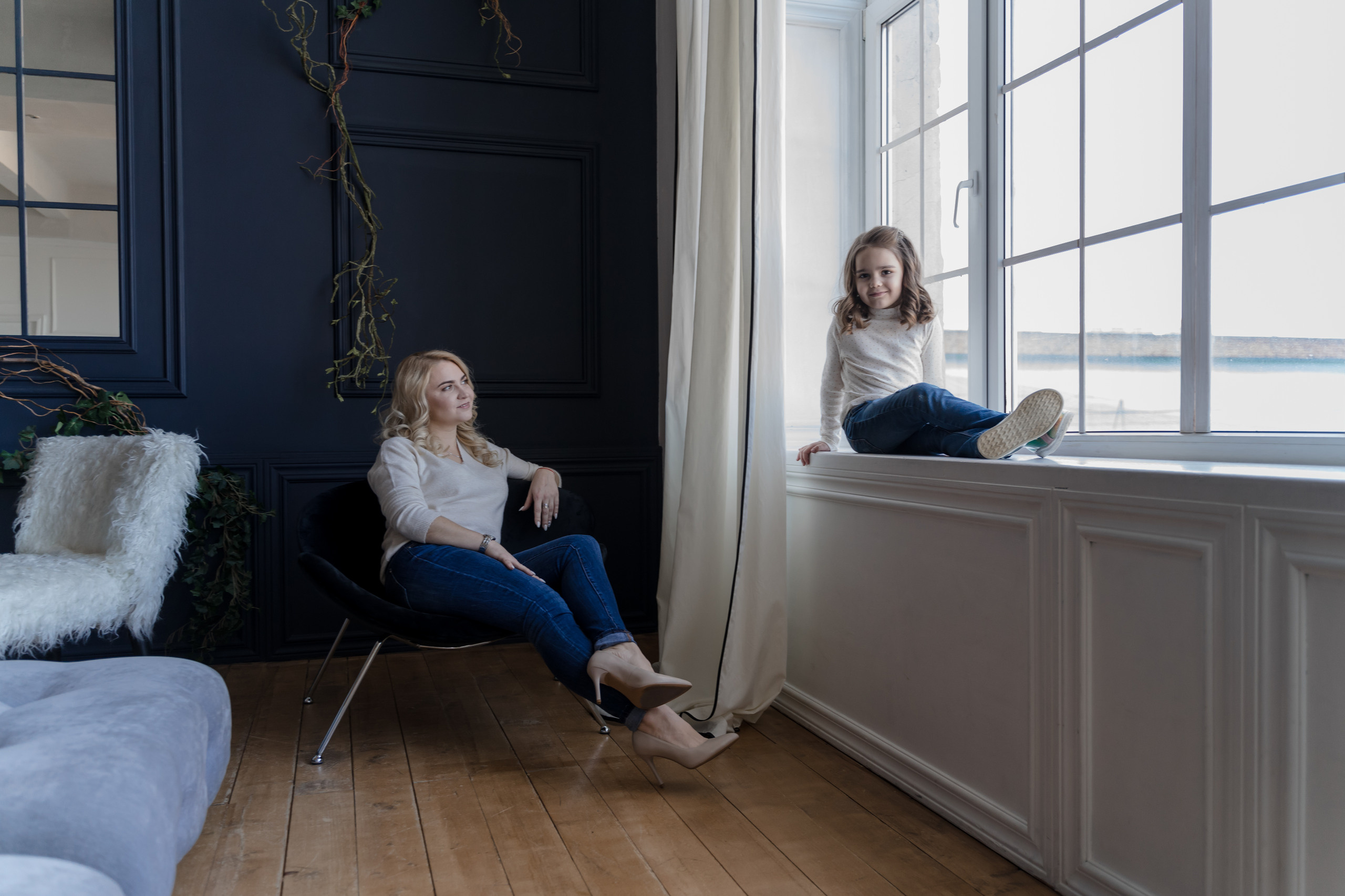 Мама и дочь. Съемка портретных фотографий в Краснодаре Егор Клейчин