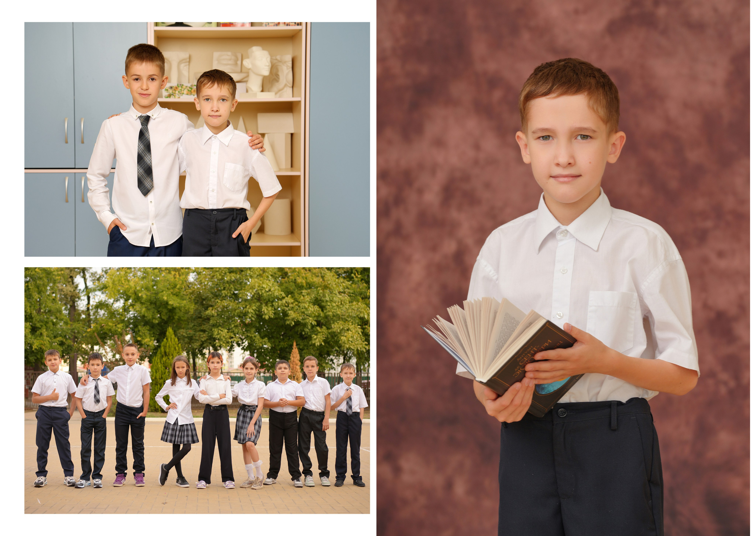 ШКОЛА 104 — 4 «В» класс. Красивый выпускной альбом в Краснодаре