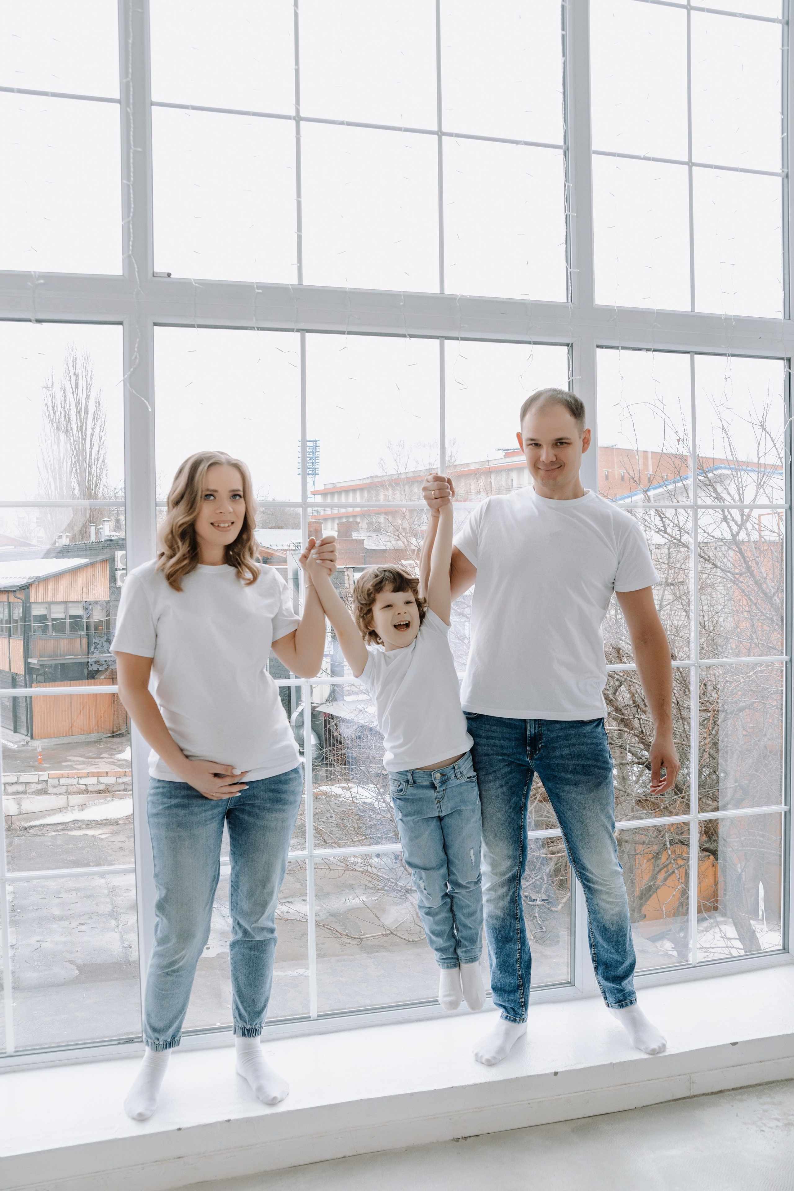 Екатерина, Денис и Савелий. Фотограф Воронеж Варвара