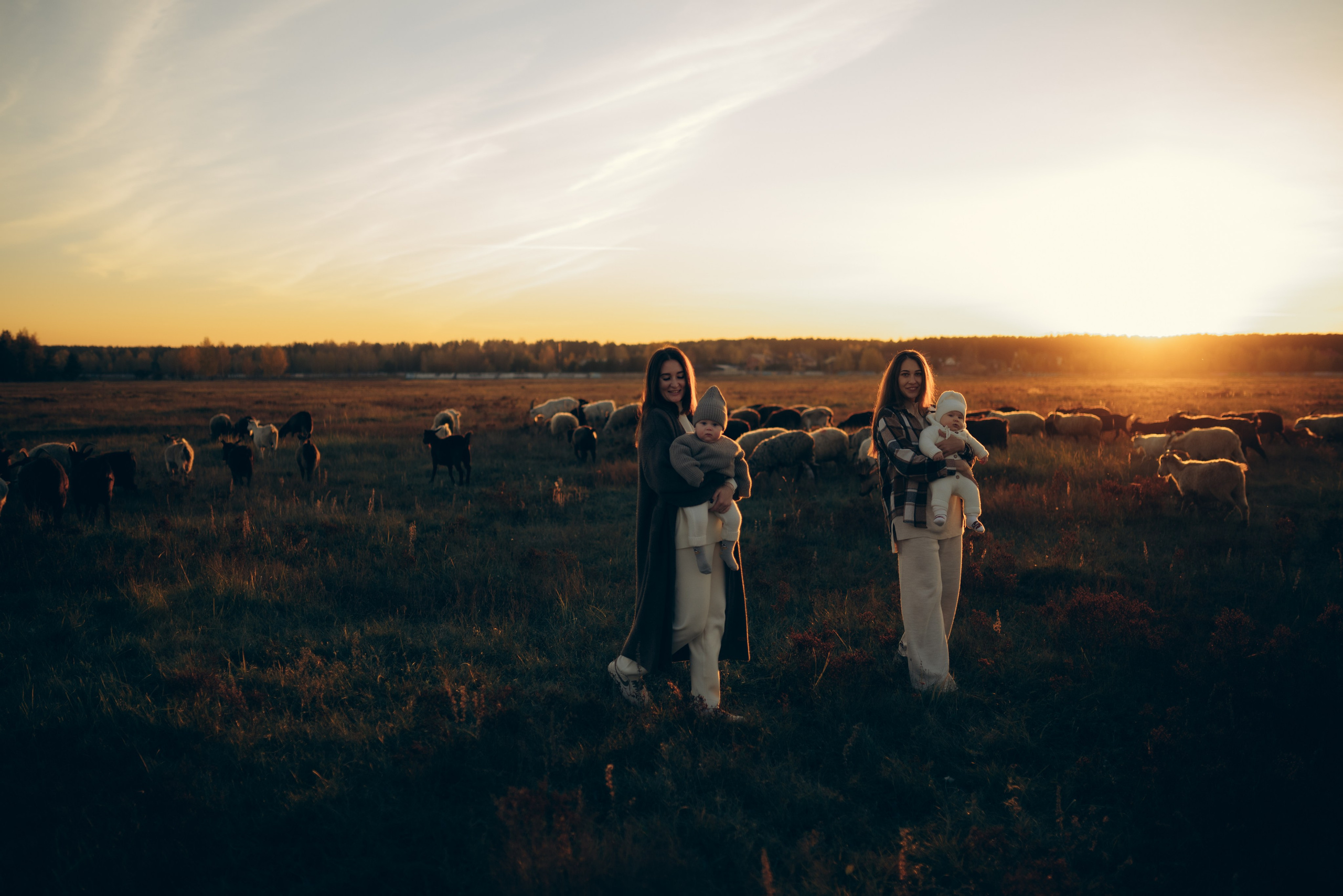 Встреча заката. Семейный и детский фотограф в Щелково Алена Дробот