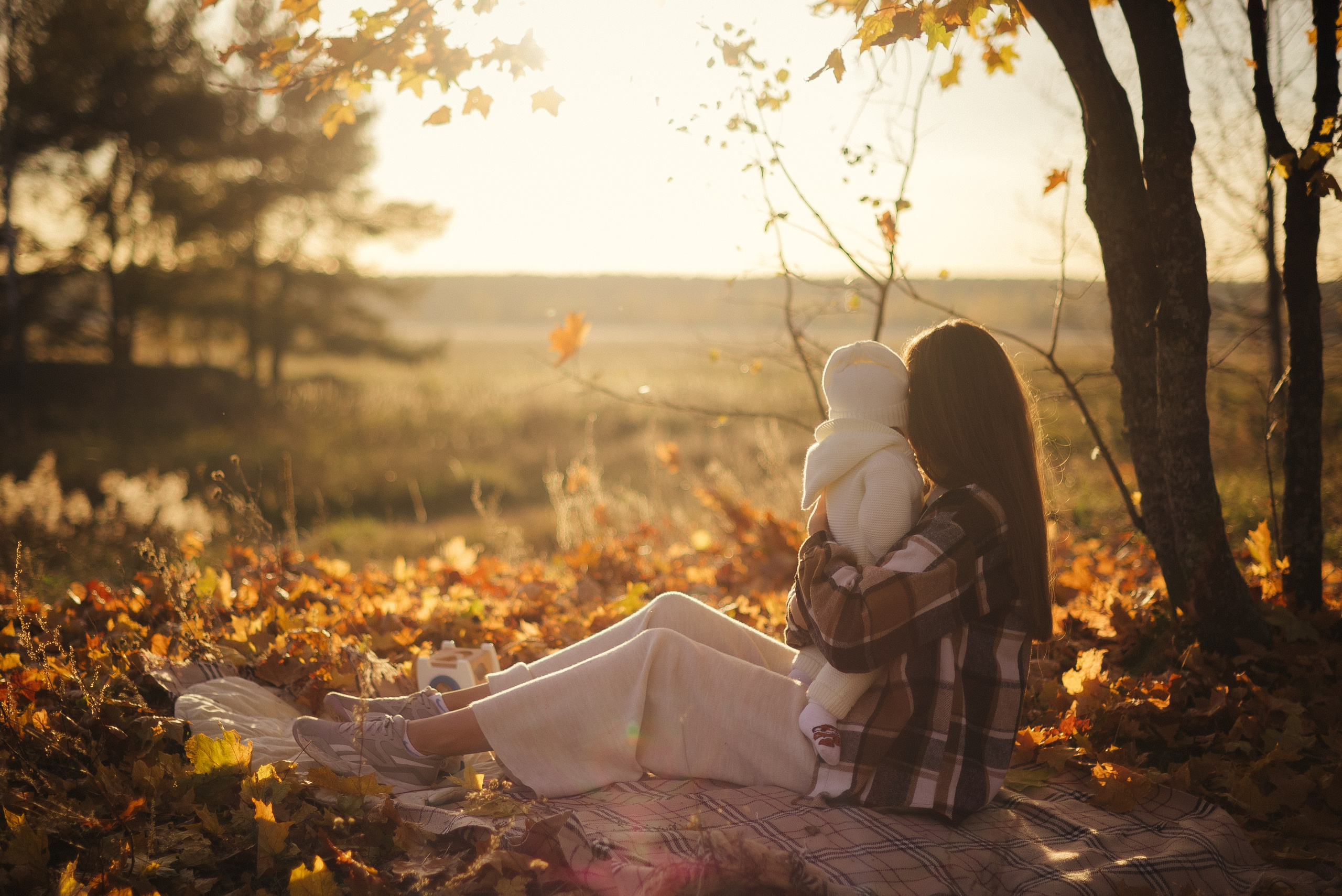 Мамочки осенью. Семейный и детский фотограф в Щелково Алена Дробот
