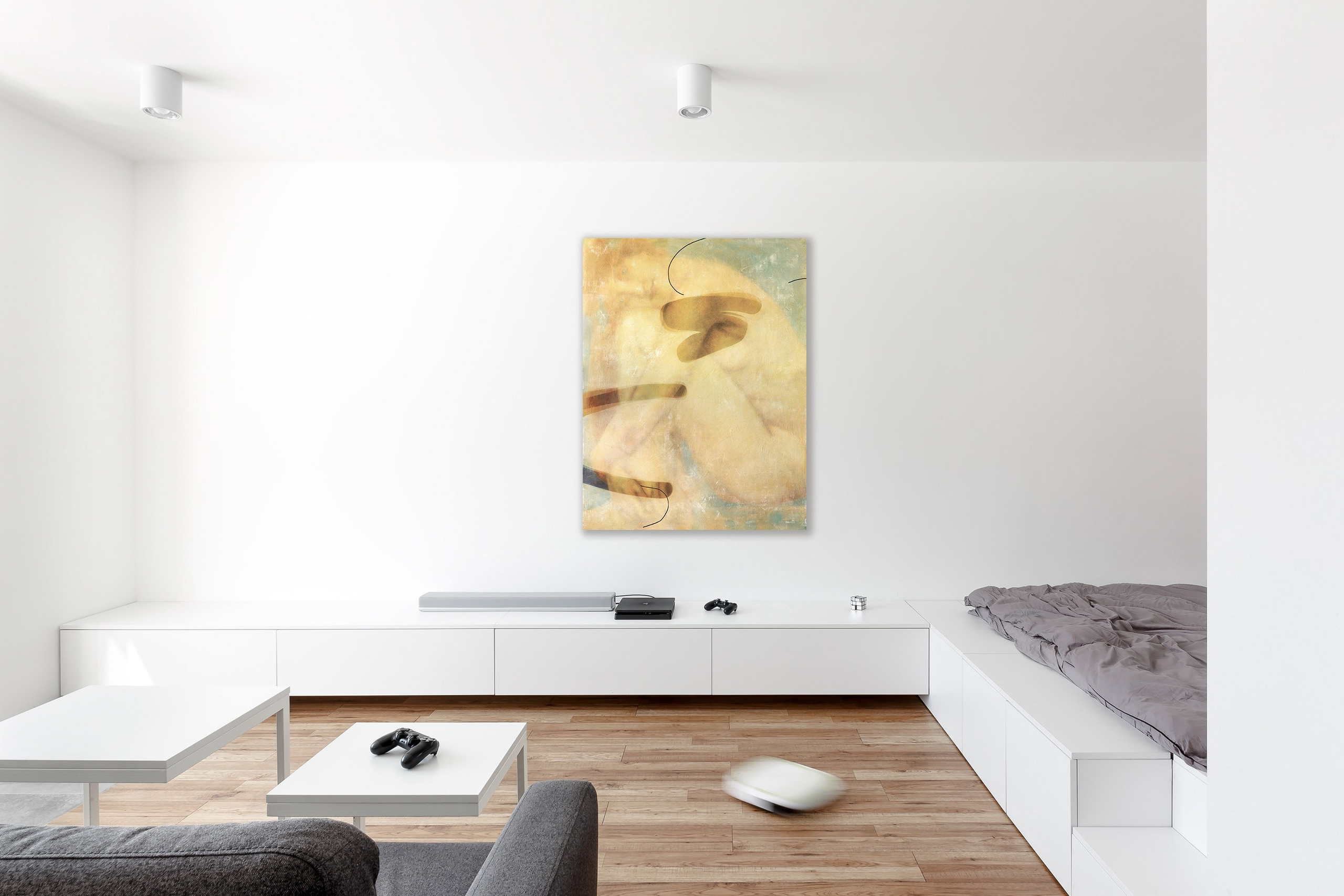 Радость. Художник-абстракционист Ольга Рикун. Москва