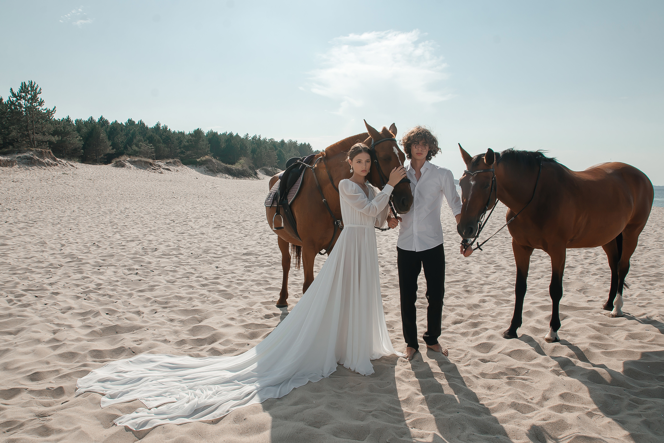Свадебная фотосессия на море. Свадебный фотограф  Калининград | Москва|