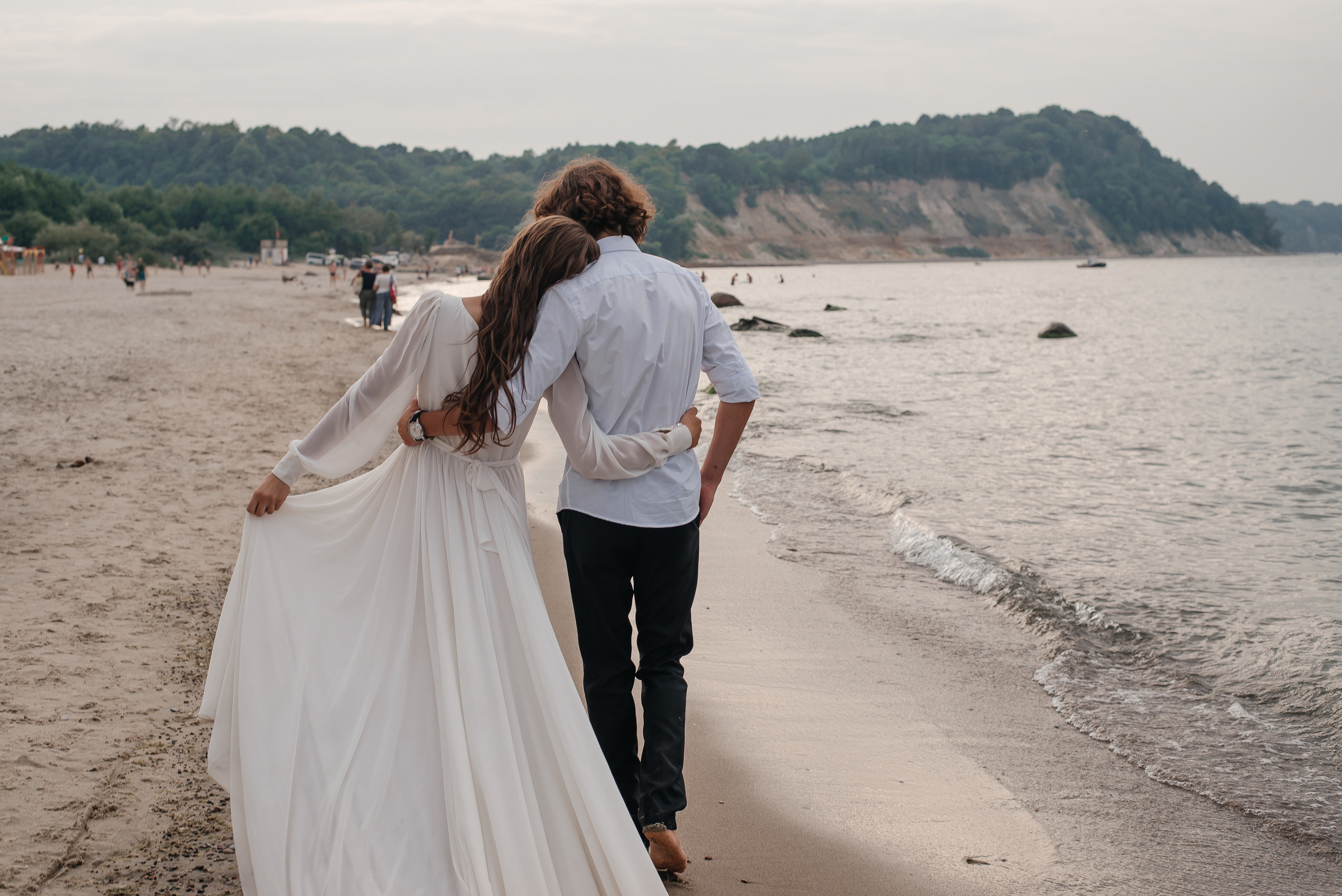 Свадебная фотосессия на море. Свадебный фотограф  Калининград | Москва|