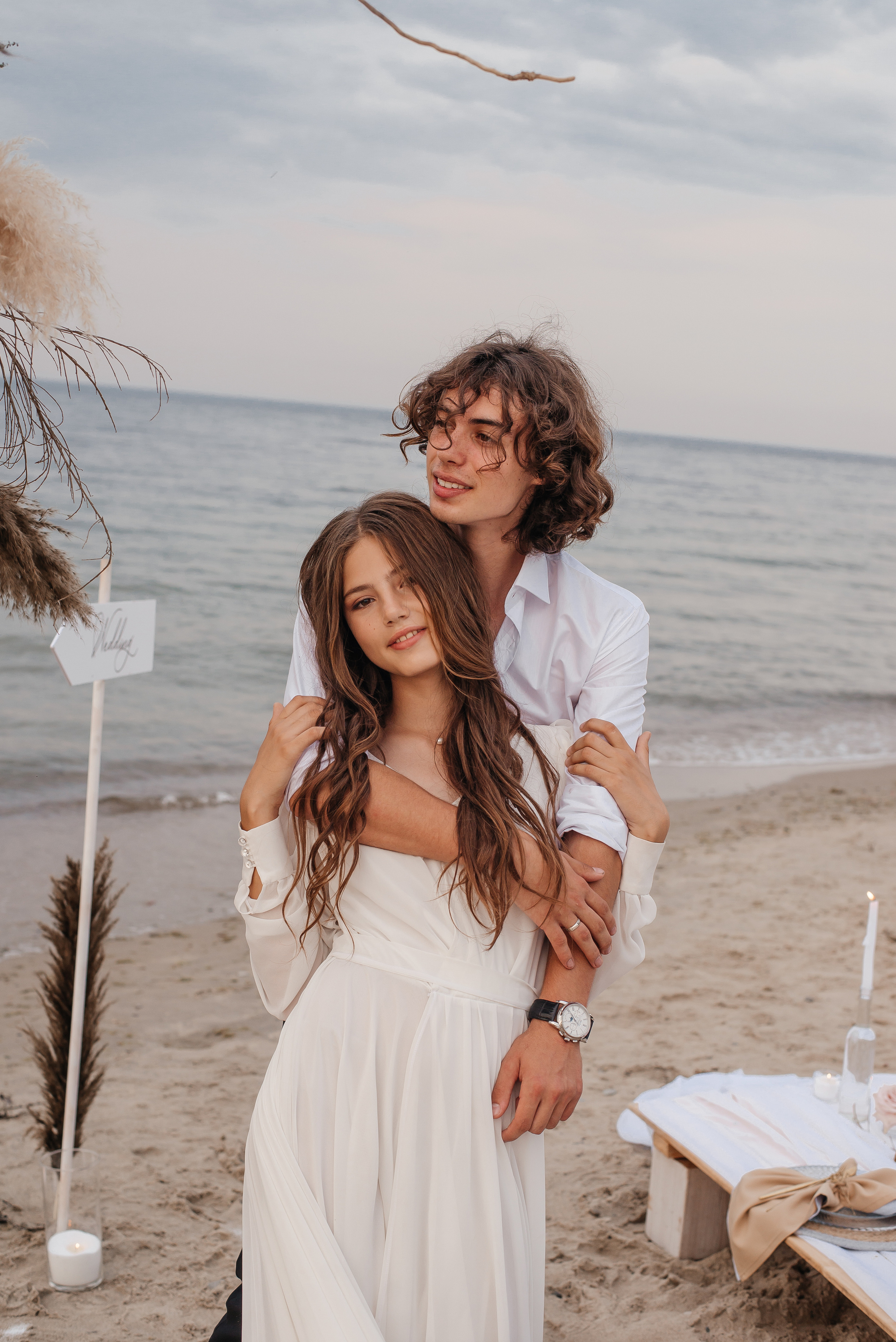 Свадебная фотосессия на море. Свадебный фотограф  Калининград | Москва|