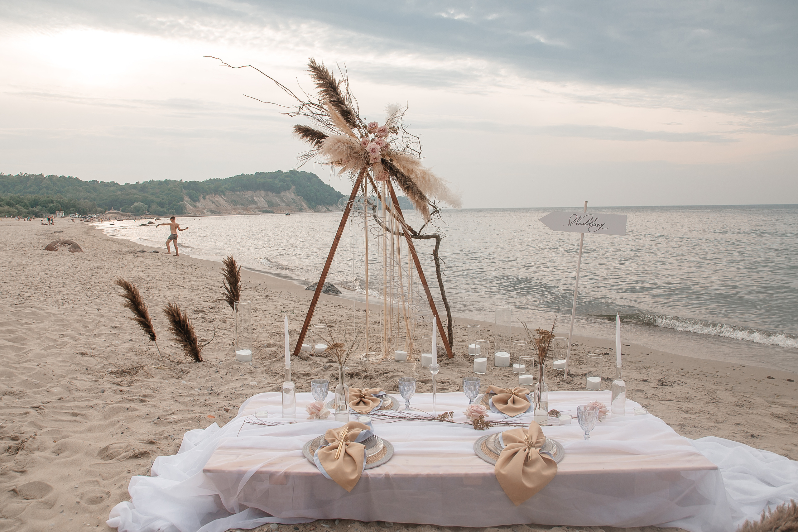 Свадебная фотосессия на море. Свадебный фотограф  Калининград | Москва|