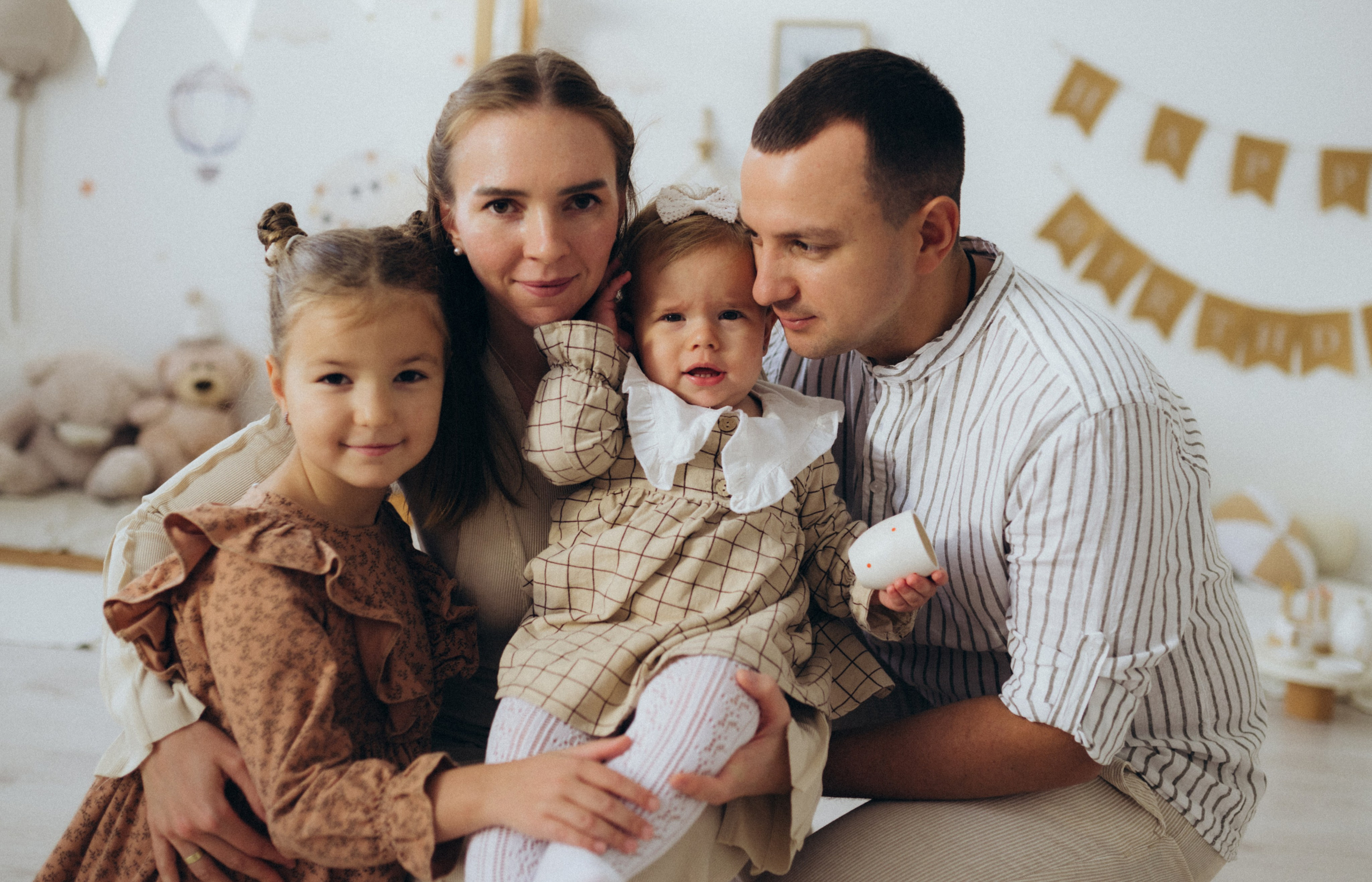 Годовасие Лизы. Семейный и детский фотограф в Щелково Алена Дробот