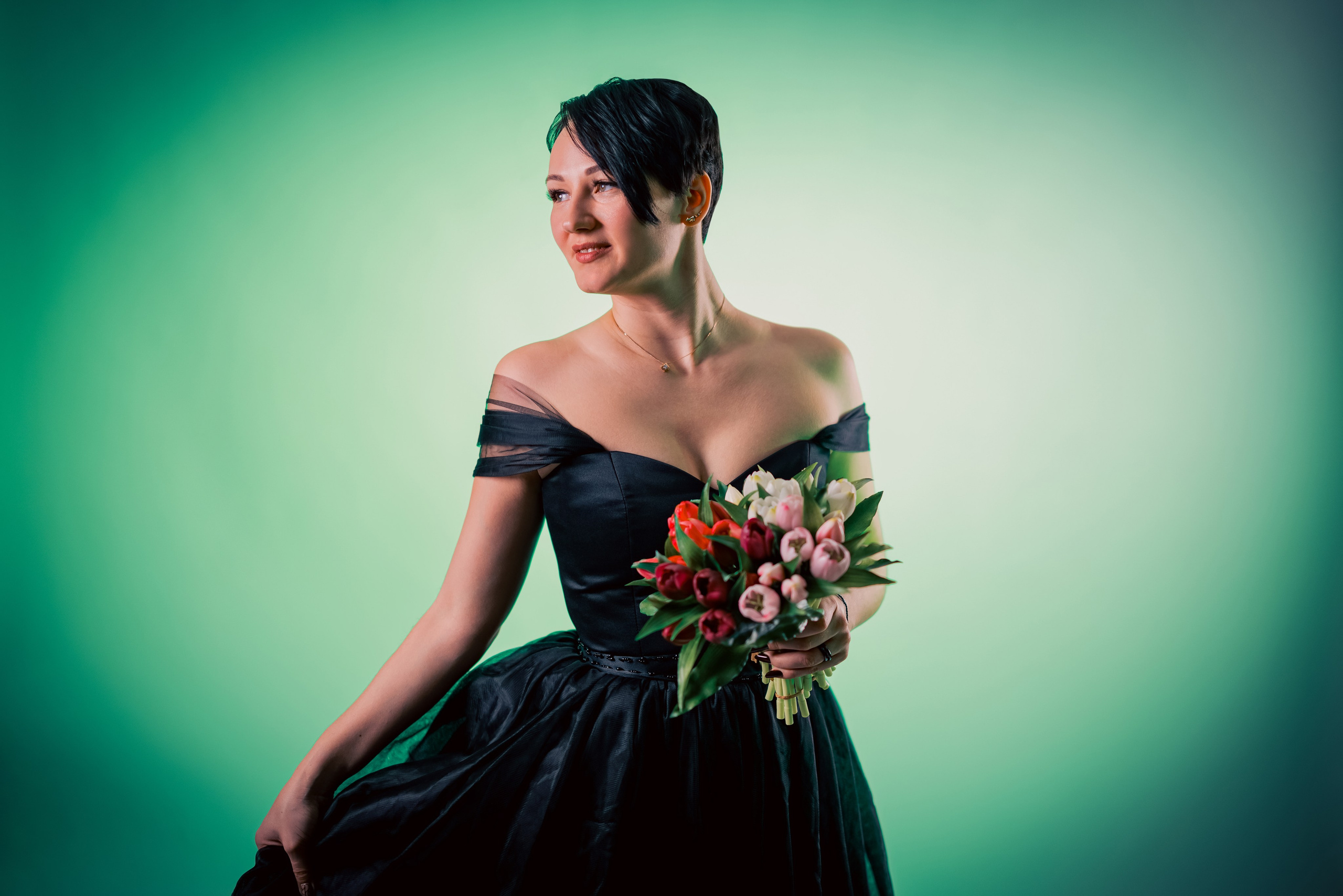 С тюльпанами. Свадебный и семейный фотограф в Рязани Датская Ксения