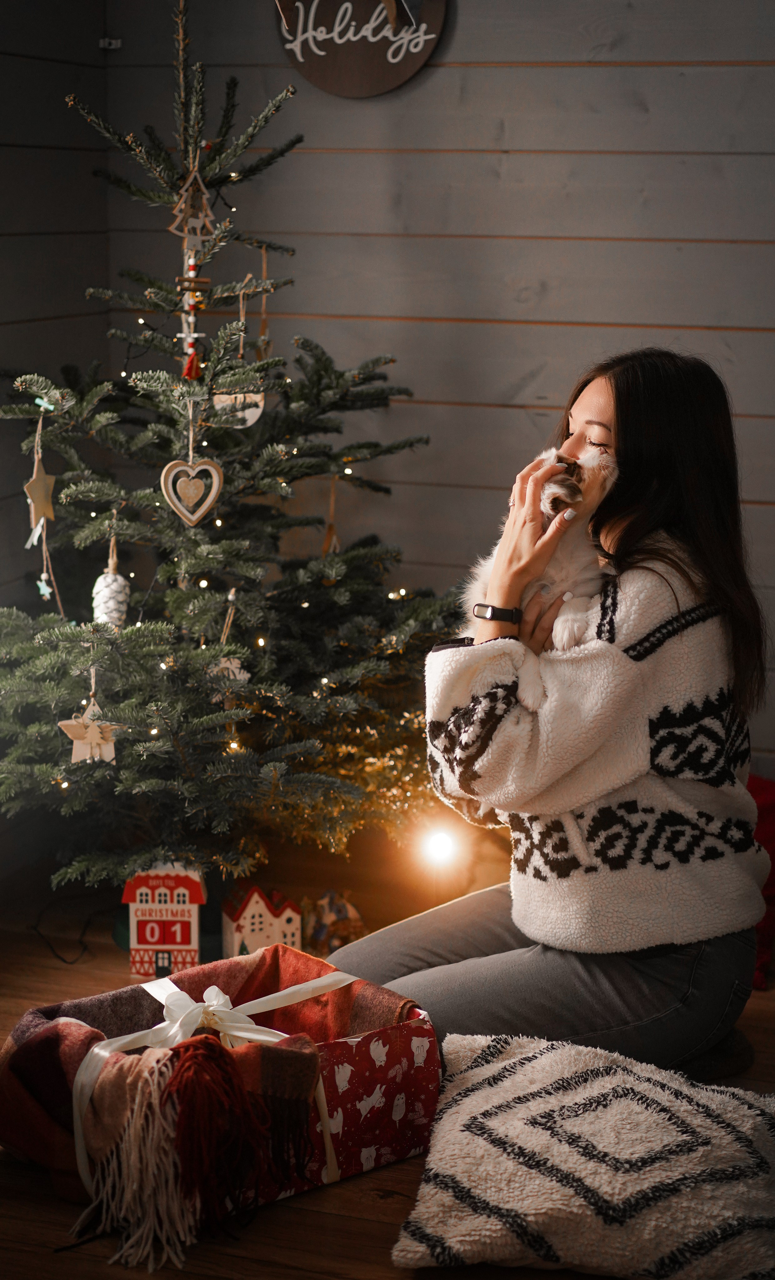 Новый Год с Пандой. Фотограф-анималист в Санкт-Петербурге Яна Мартынова