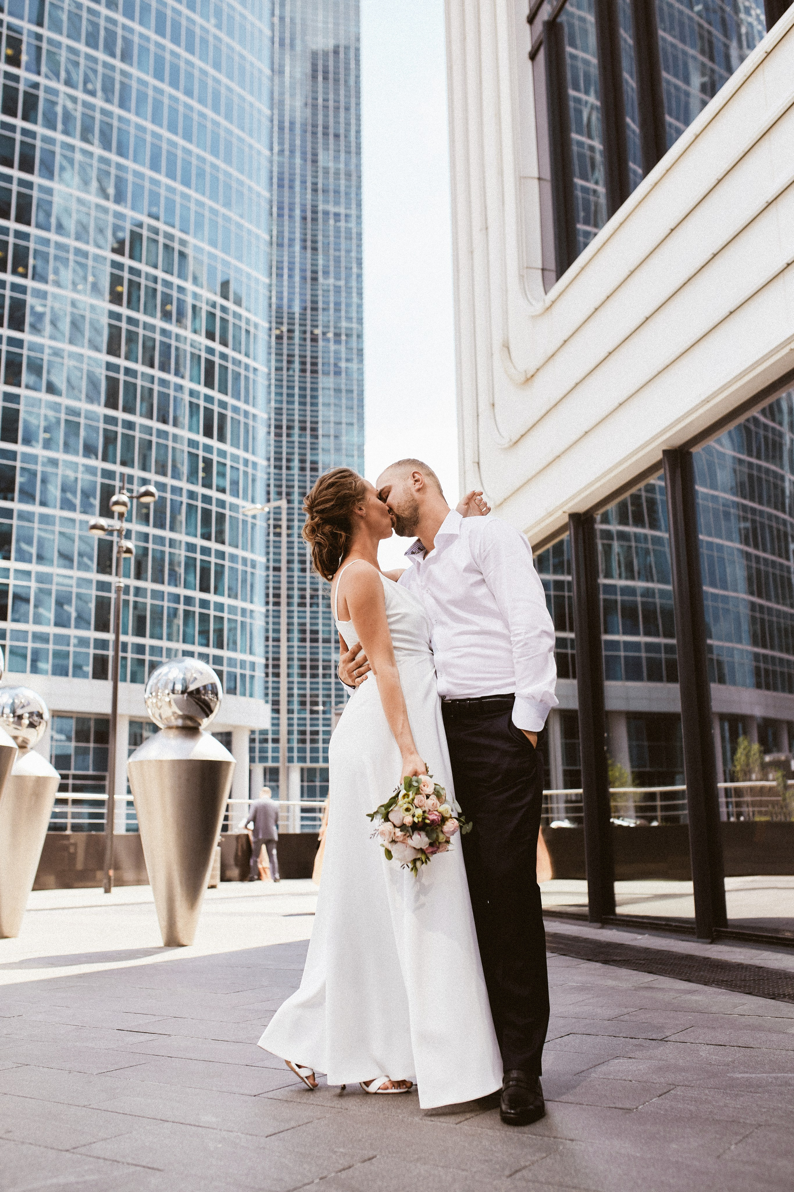 Свадьба в Сити. Портретный фотограф в Москве Мария Варлей