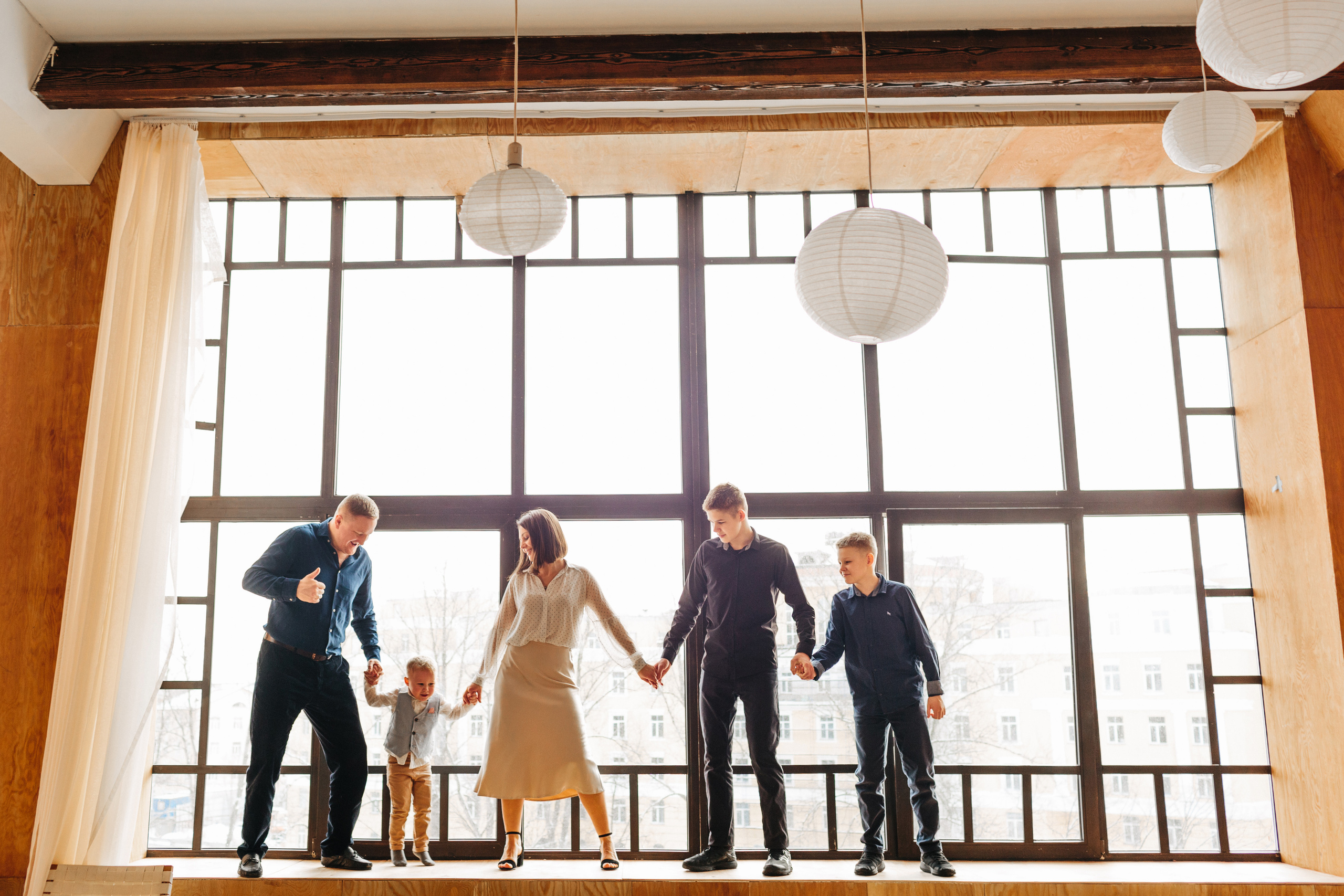 Мария, Владимир и дети. Семейный и портретный фотограф в Санкт-Петербурге Андрей Воробьев