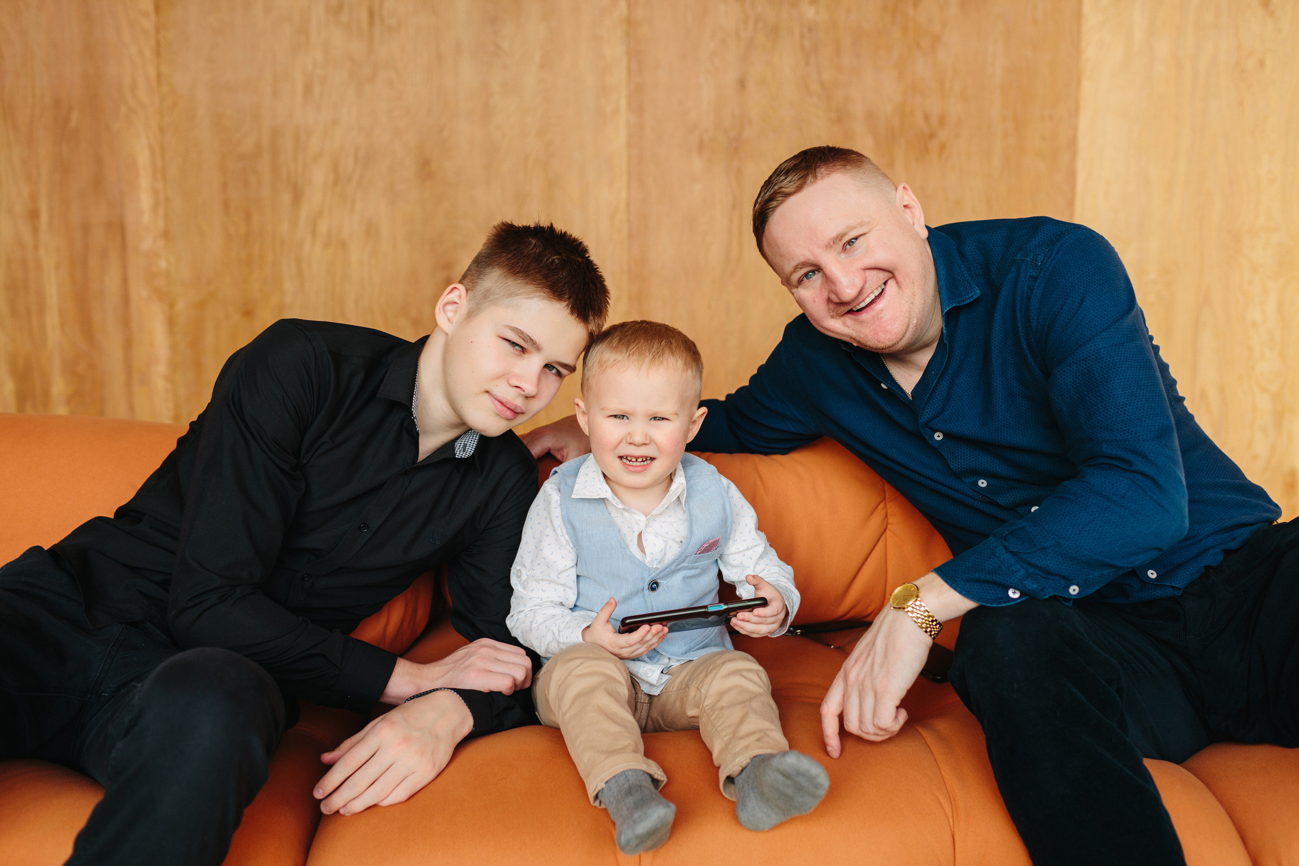 Мария, Владимир и дети. Семейный и портретный фотограф в Санкт-Петербурге Андрей Воробьев