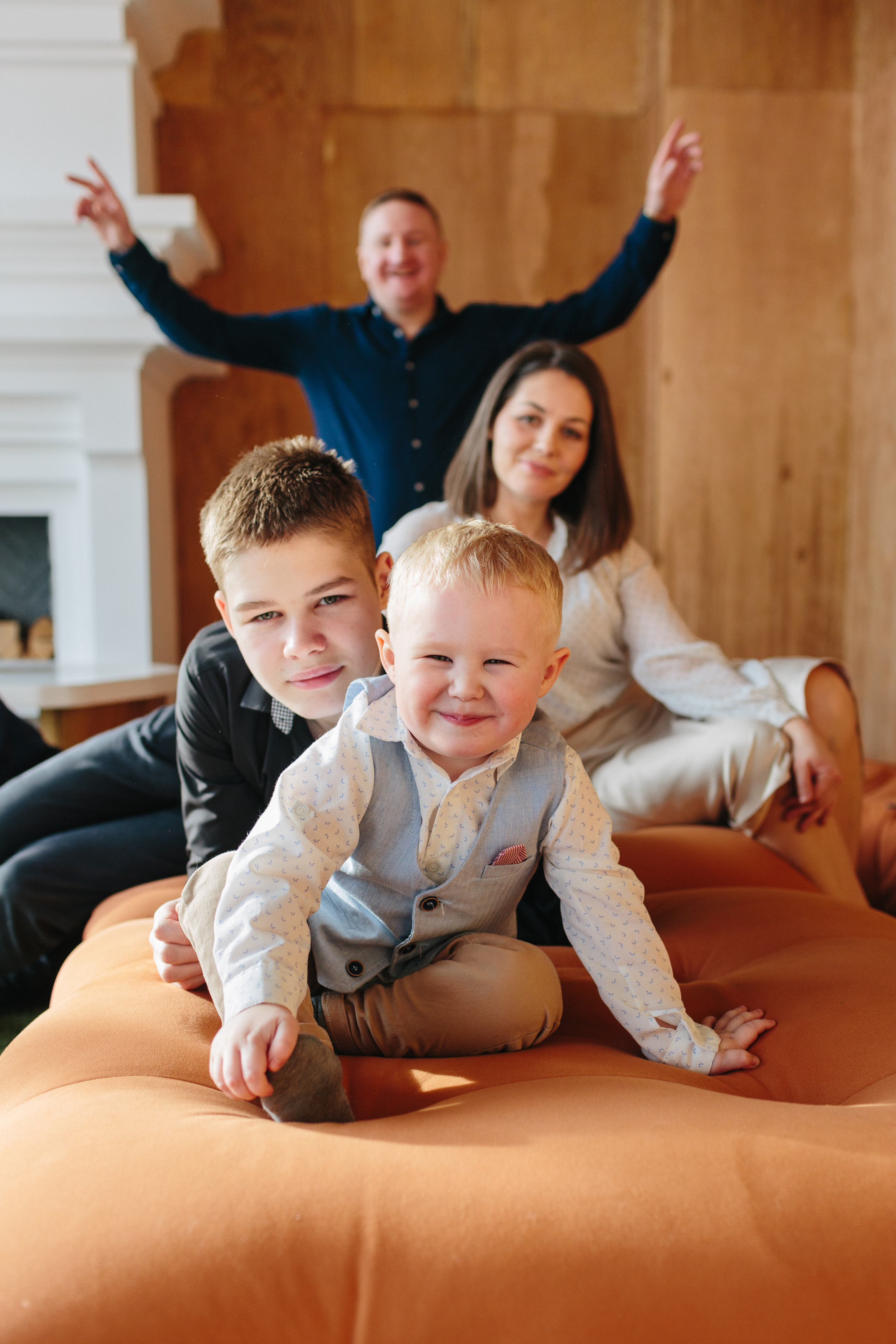 Мария, Владимир и дети. Семейный и портретный фотограф в Санкт-Петербурге Андрей Воробьев