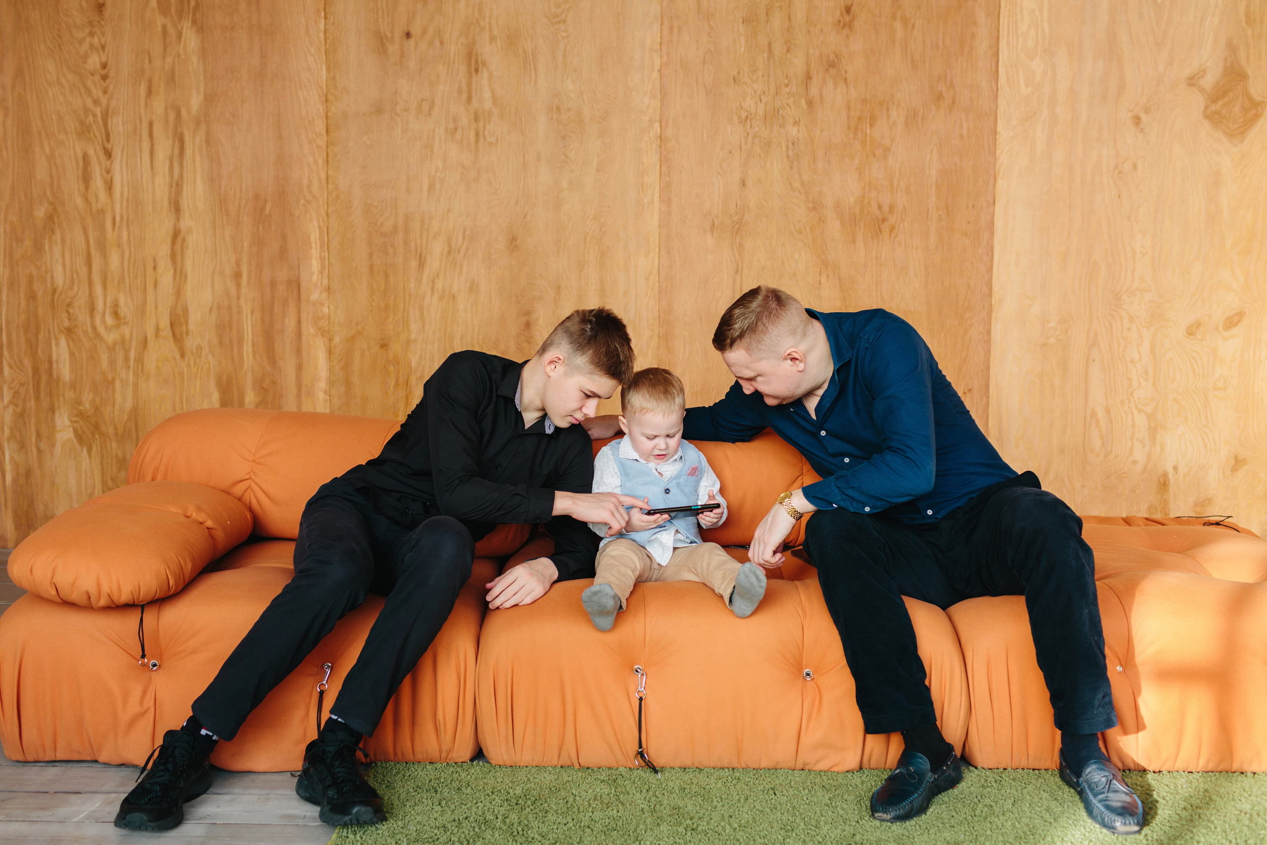 Мария, Владимир и дети. Семейный и портретный фотограф в Санкт-Петербурге Андрей Воробьев