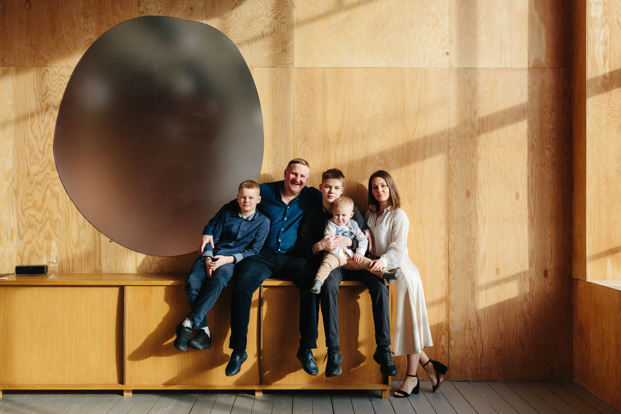 Мария, Владимир и дети. Семейный и портретный фотограф в Санкт-Петербурге Андрей Воробьев