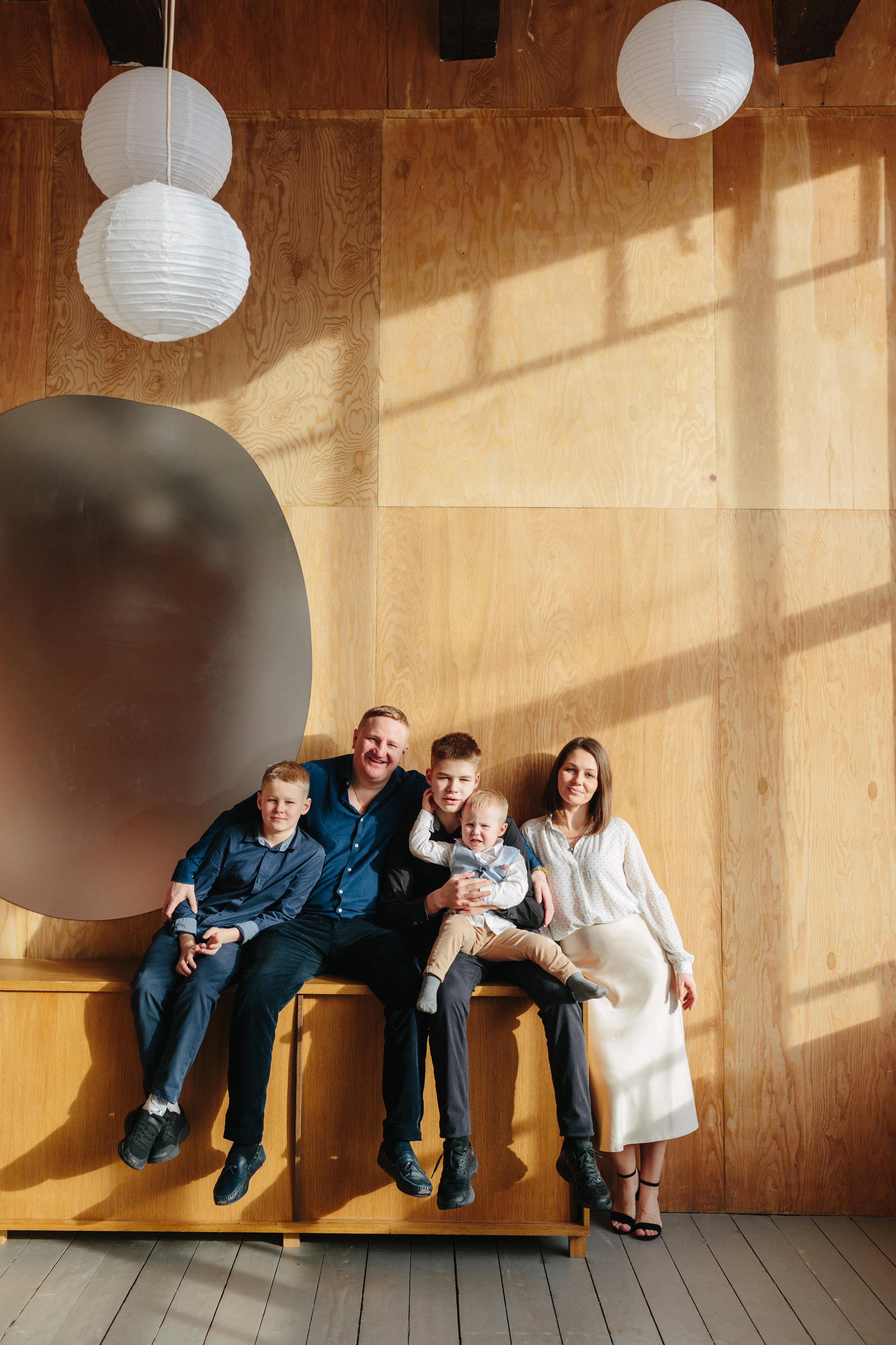 Мария, Владимир и дети. Семейный и портретный фотограф в Санкт-Петербурге Андрей Воробьев