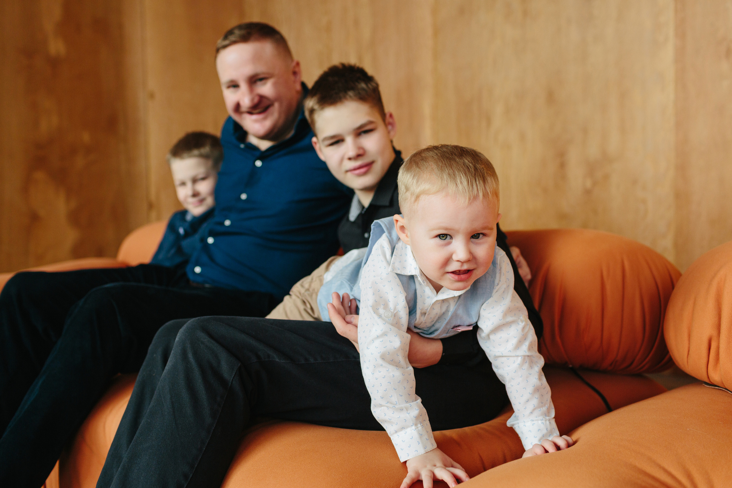 Мария, Владимир и дети. Семейный и портретный фотограф в Санкт-Петербурге Андрей Воробьев