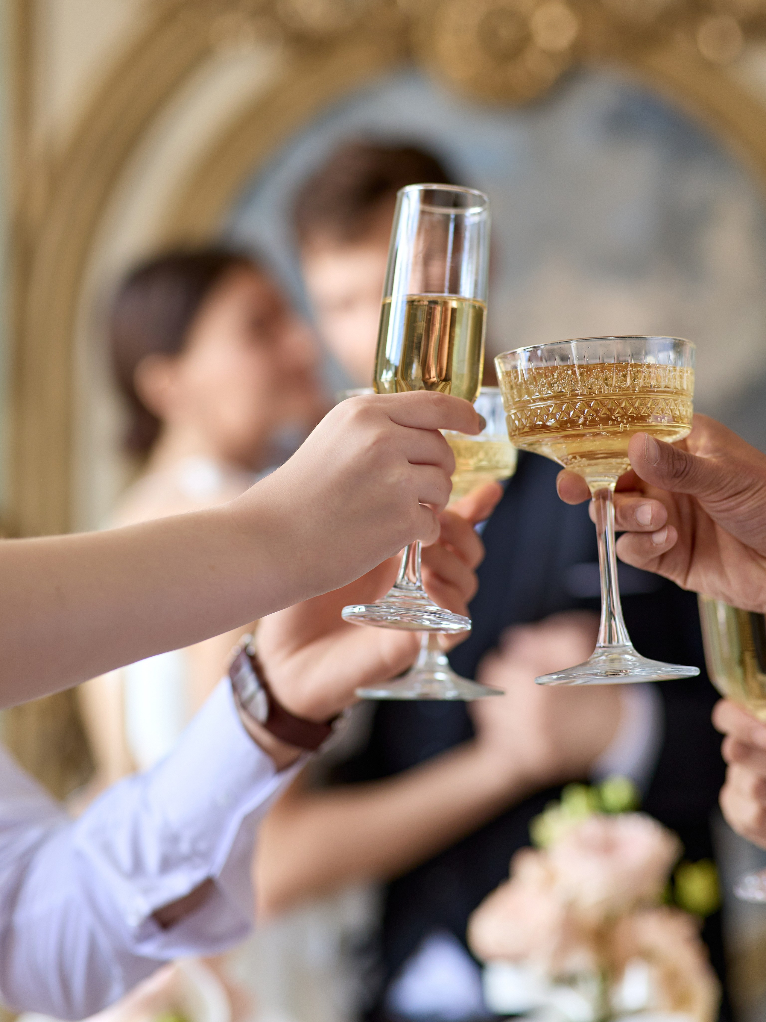 Свадебная прогулка в парке Горького в Москве