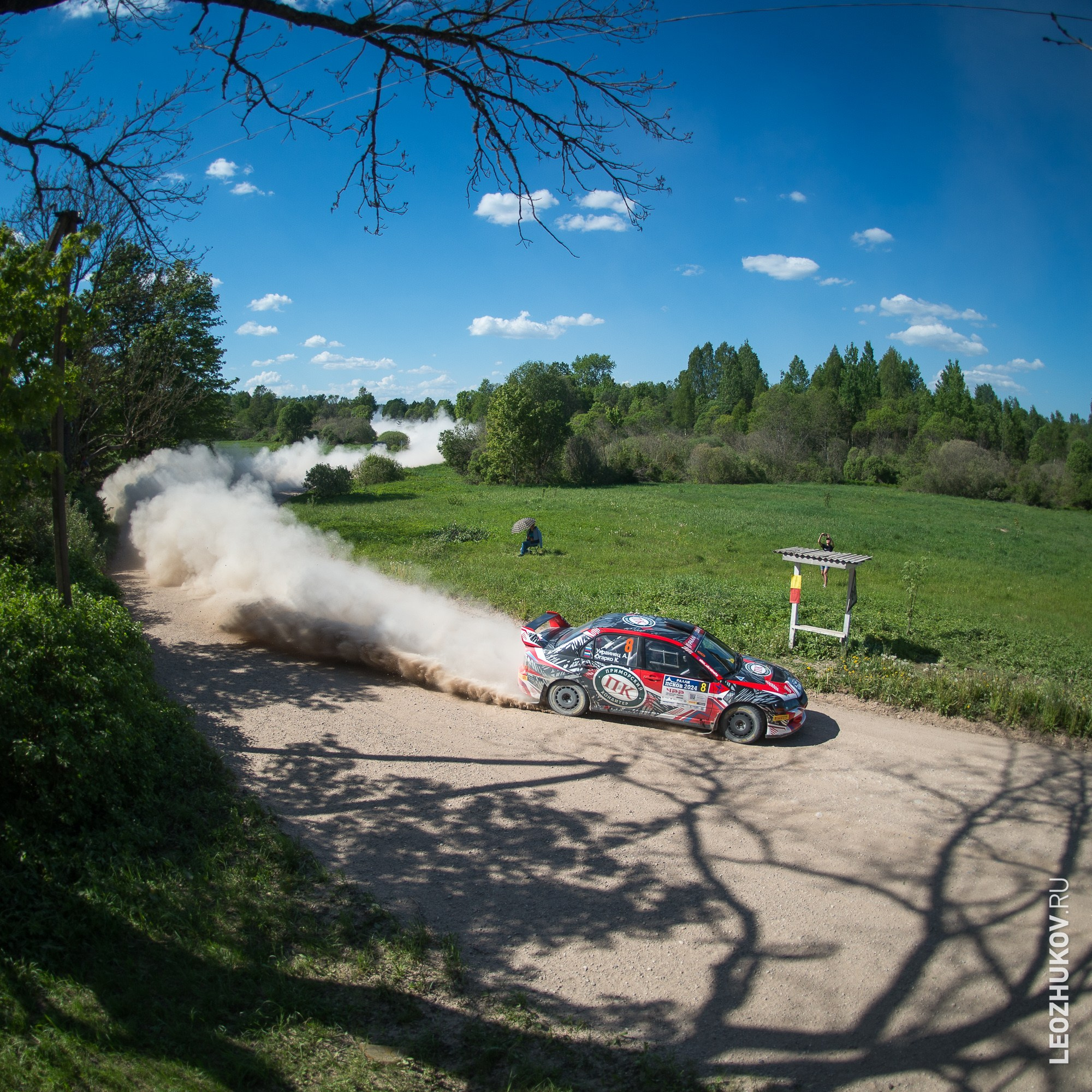 Rally Pskov 2024. Sports photographer Leonid Zhukov