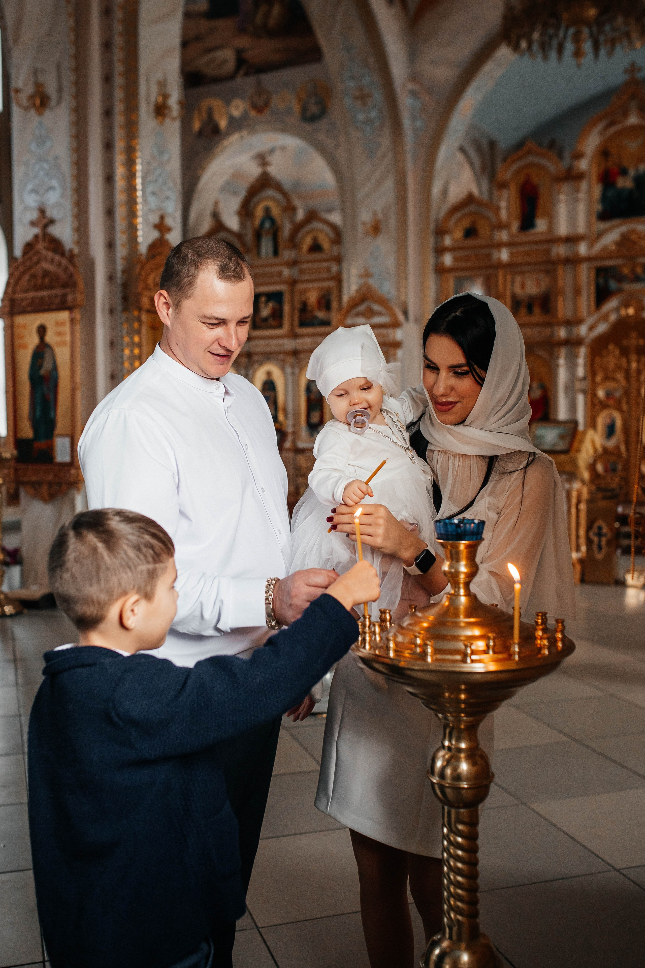 Крещение Каролины. Фотограф Сальск Катерина