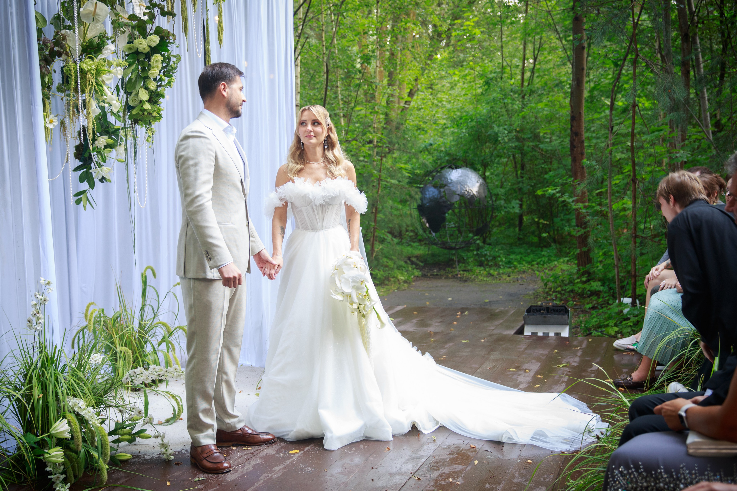 Элегантная летняя свадьба Галины и Дмитрия. Фотограф в Москве Владимир Осиченко — портреты, мероприятия, репортажи