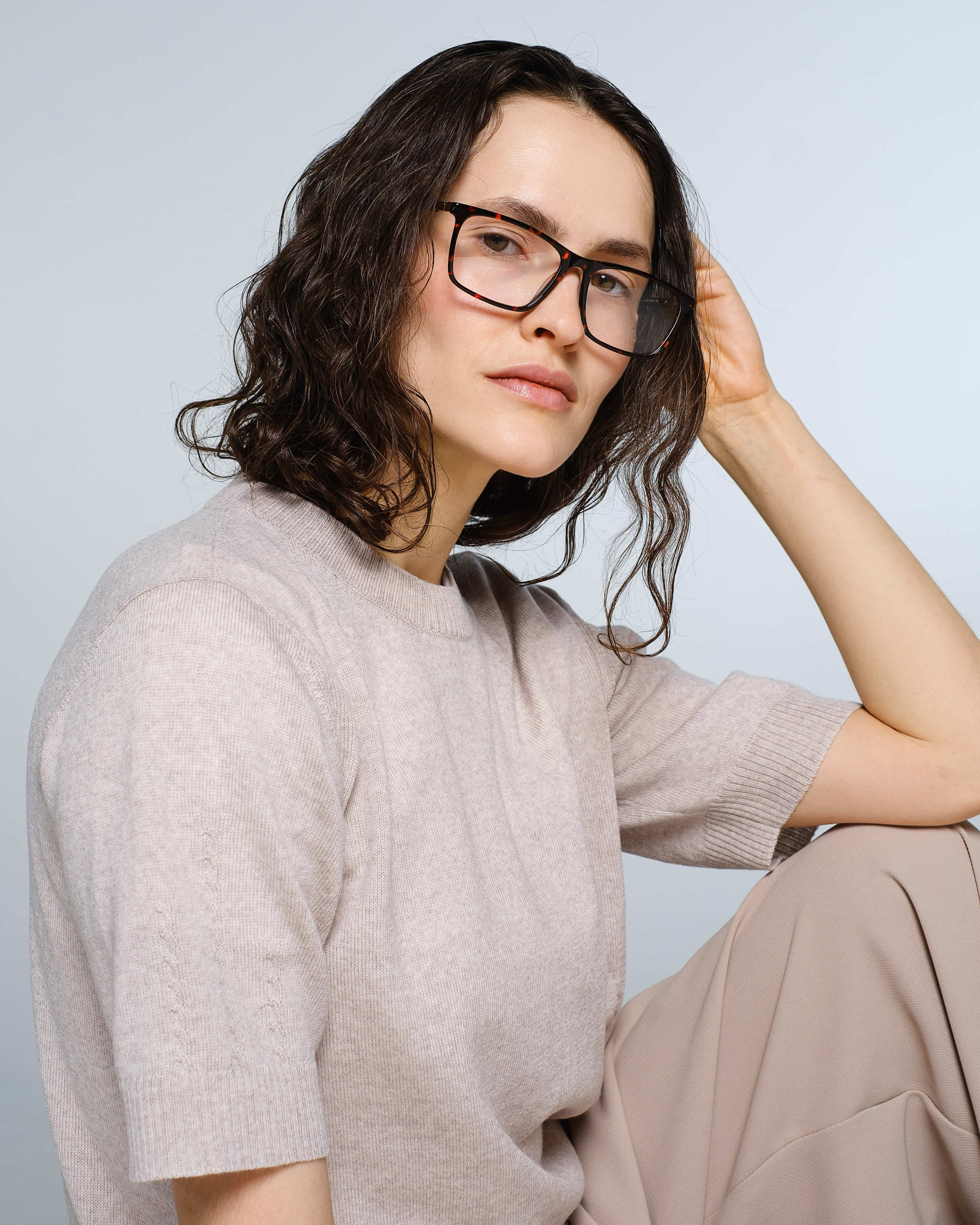 Премиальный трикотаж. Лукбук. Визажист для брендов, Фэшн продюсер Олеся Глушкова