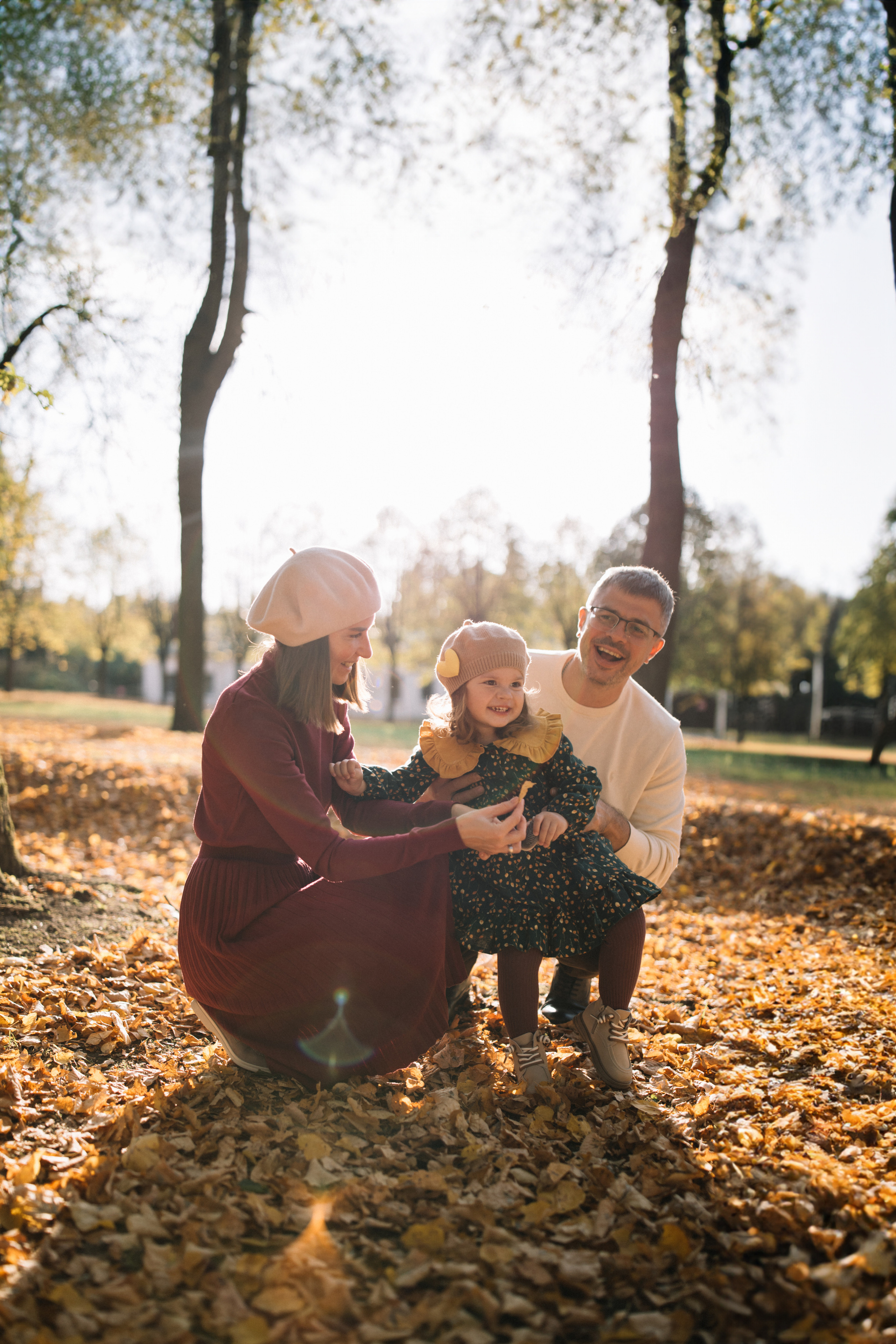 Николь и осень. Портретный фотограф в Зеленограде Полтавская Наталья