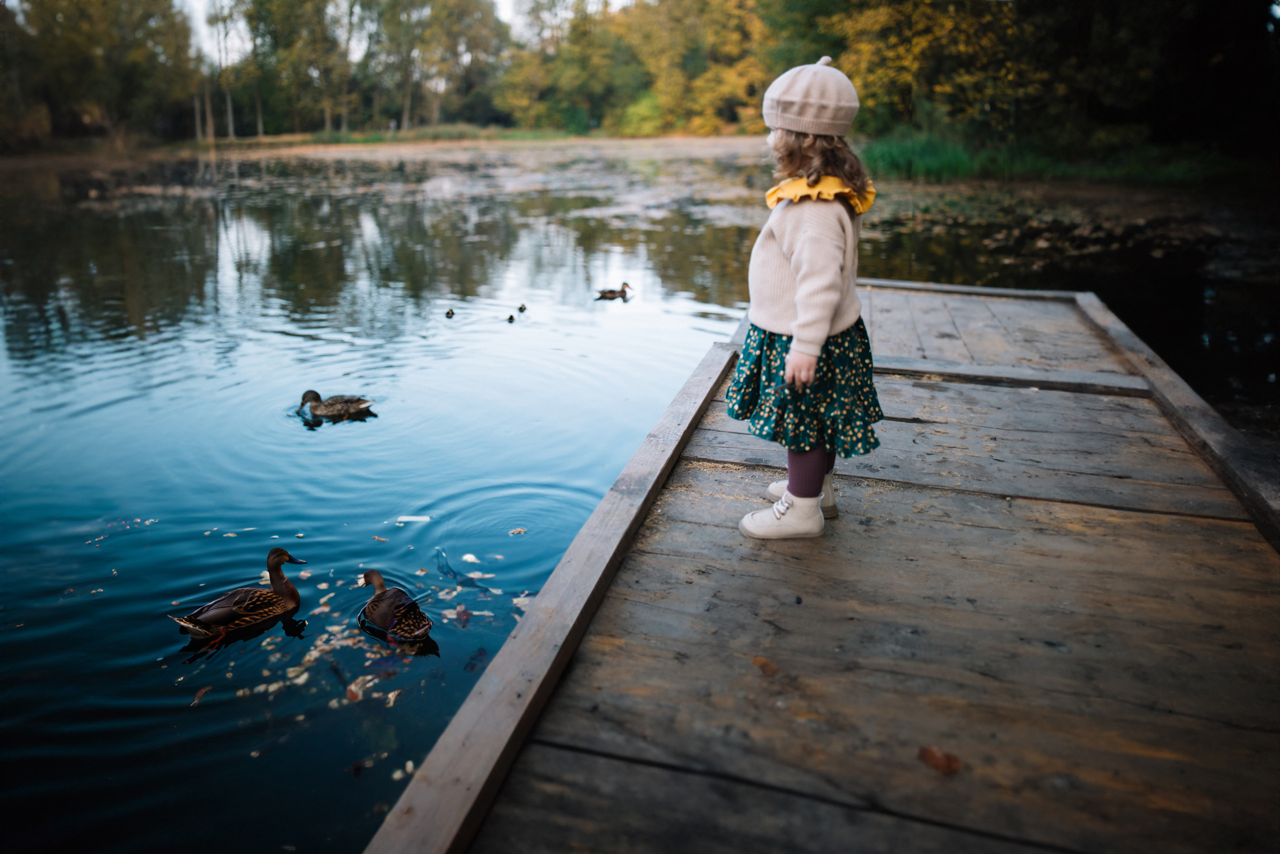 Николь и осень. Портретный фотограф в Зеленограде Полтавская Наталья