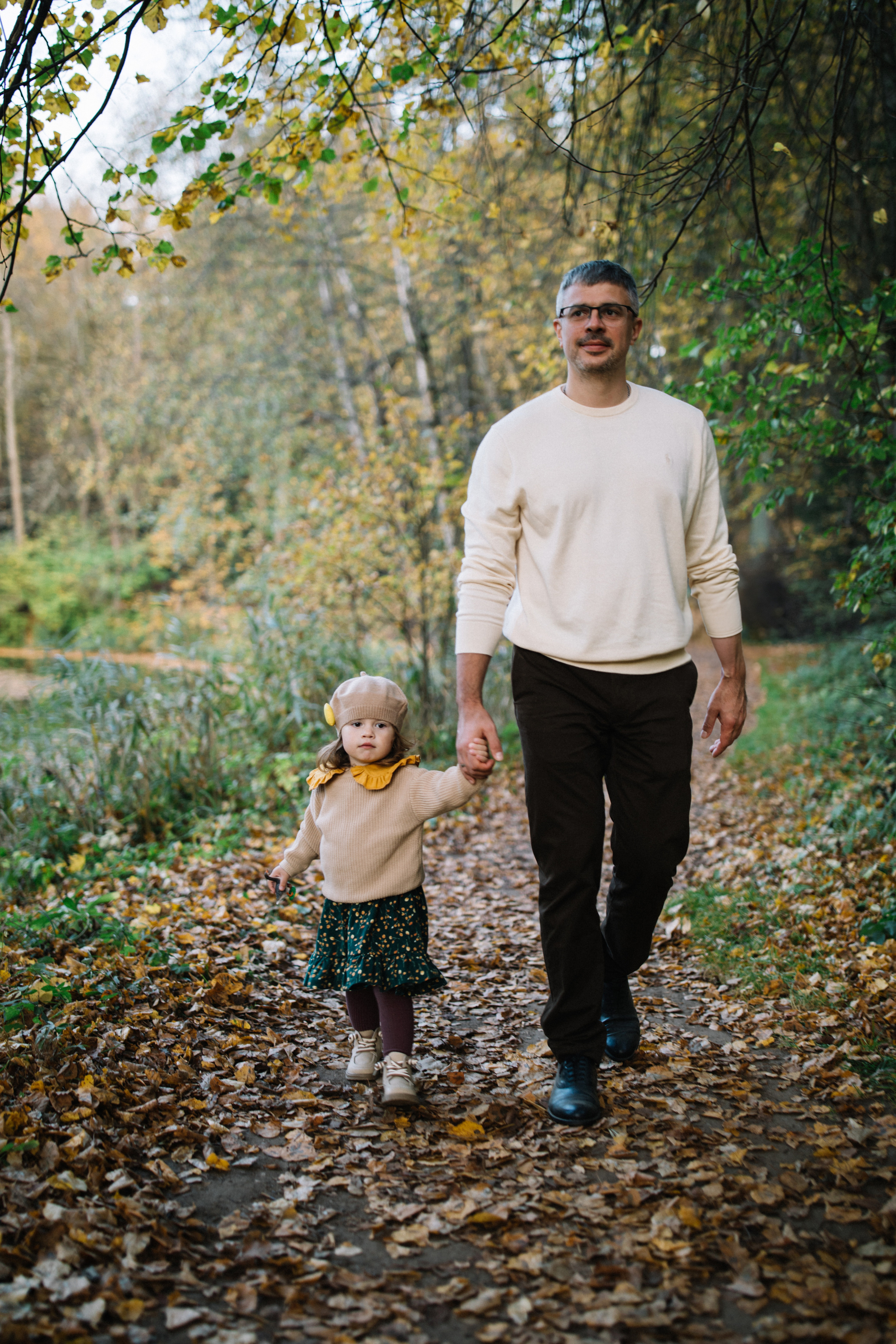 Николь и осень. Портретный фотограф в Зеленограде Полтавская Наталья