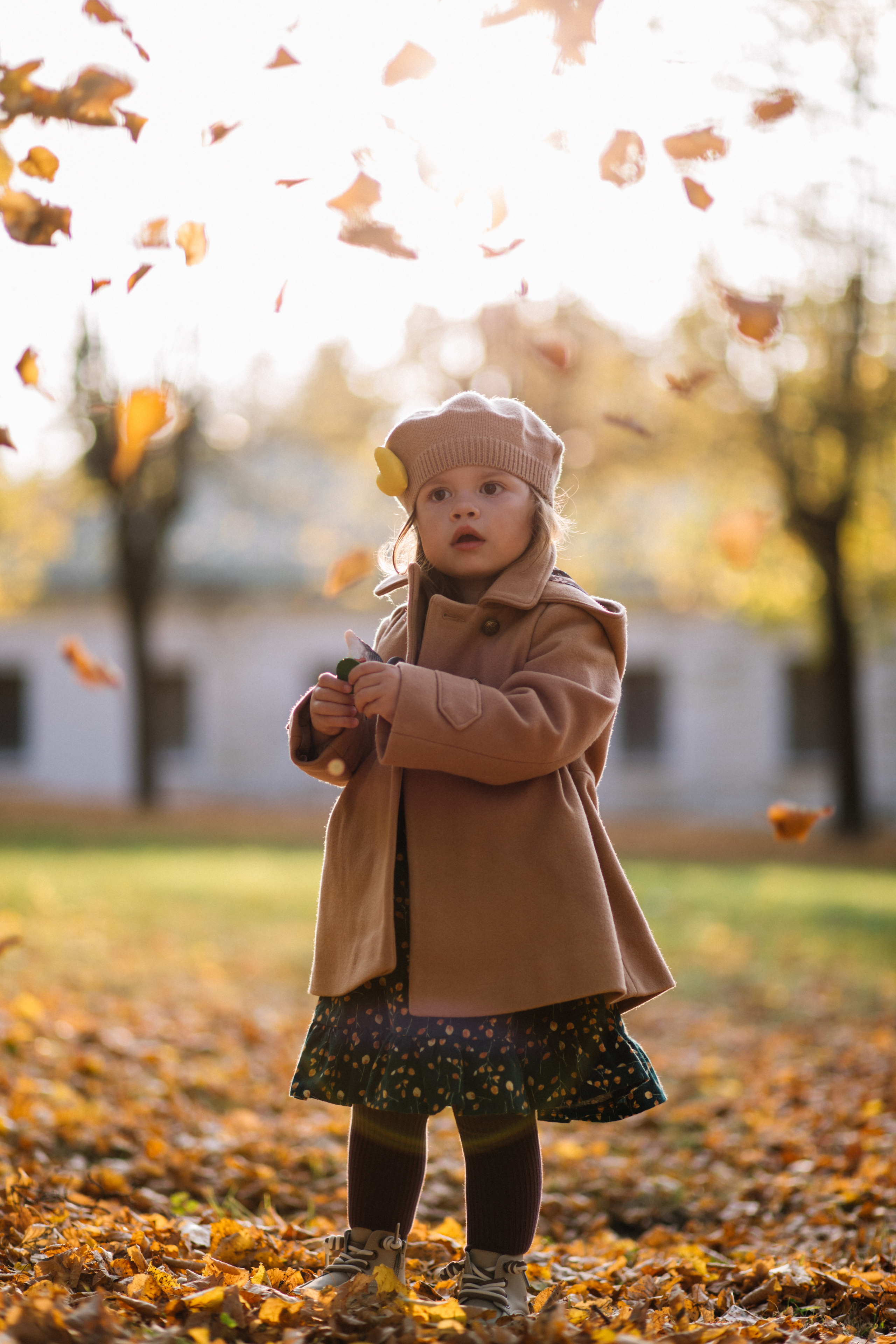 Николь и осень. Портретный фотограф в Зеленограде Полтавская Наталья