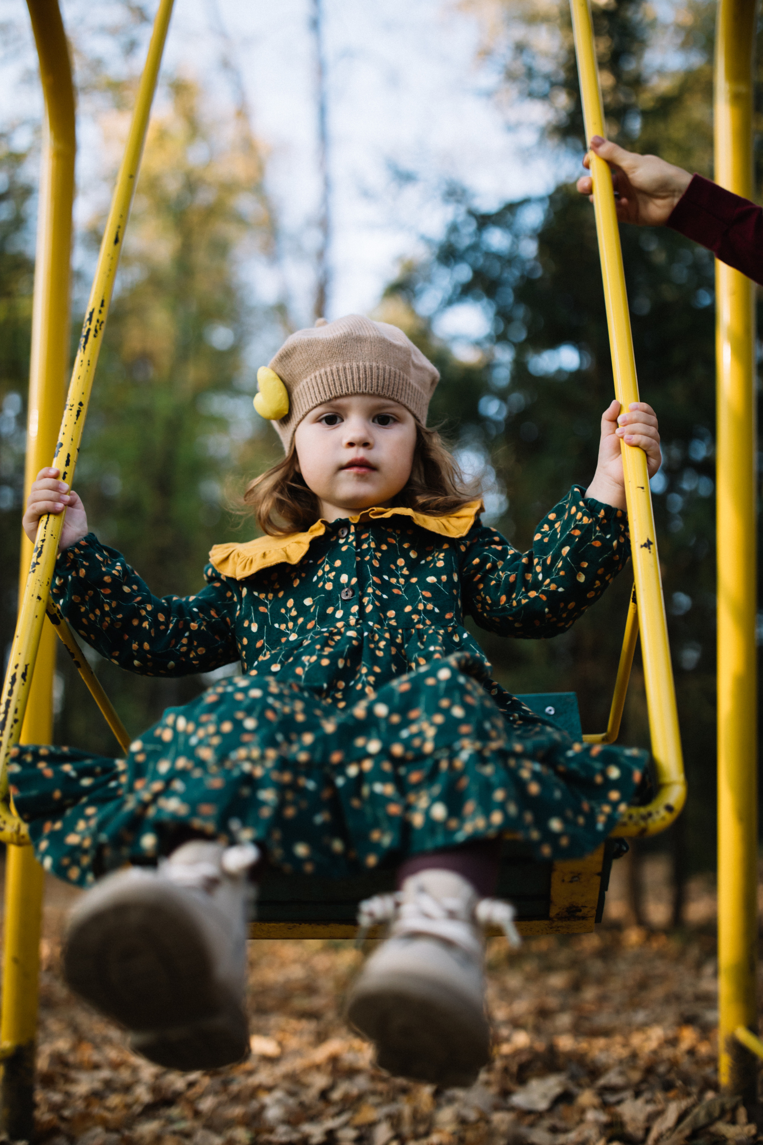 Николь и осень. Портретный фотограф в Зеленограде Полтавская Наталья
