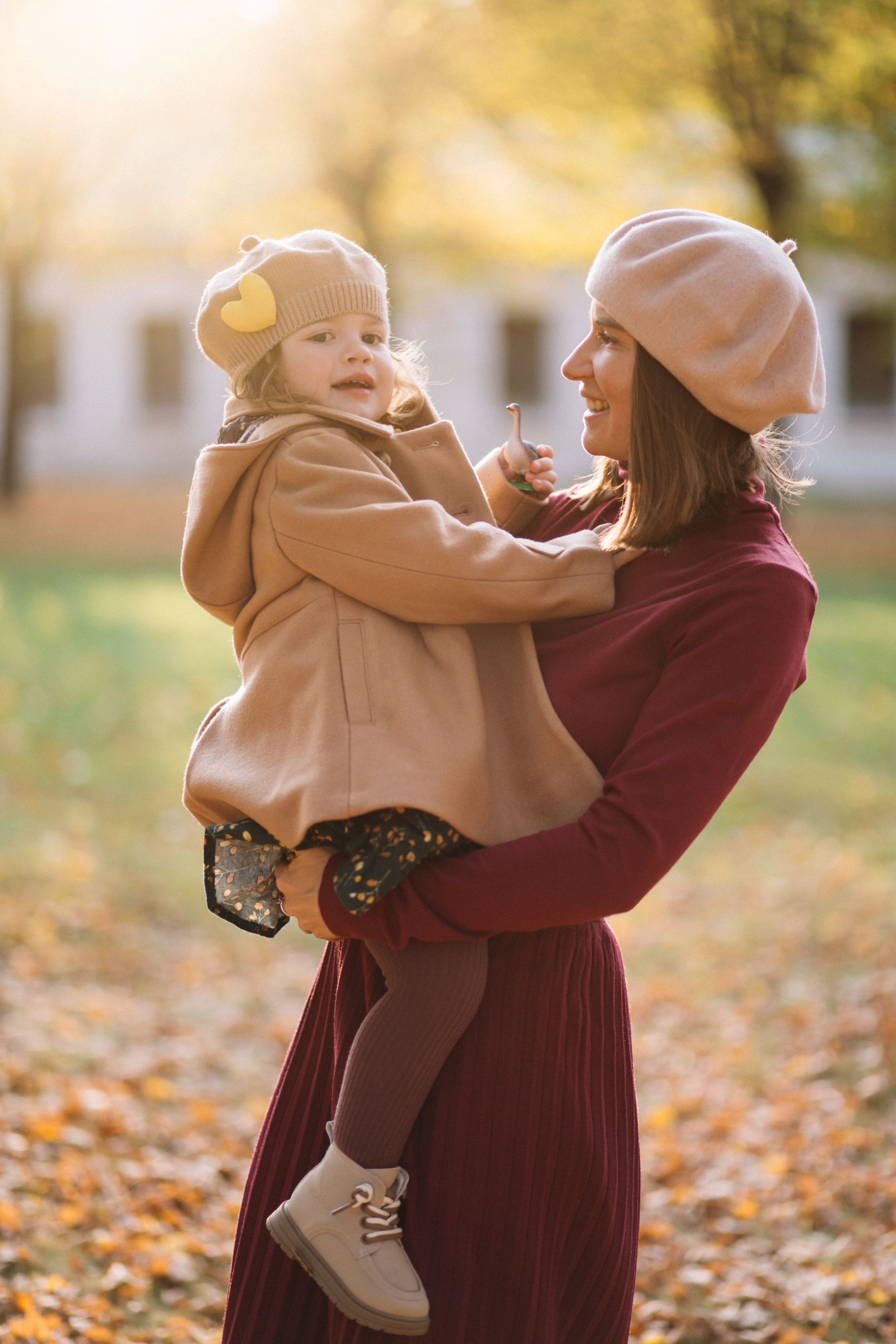 Николь и осень. Портретный фотограф в Зеленограде Полтавская Наталья